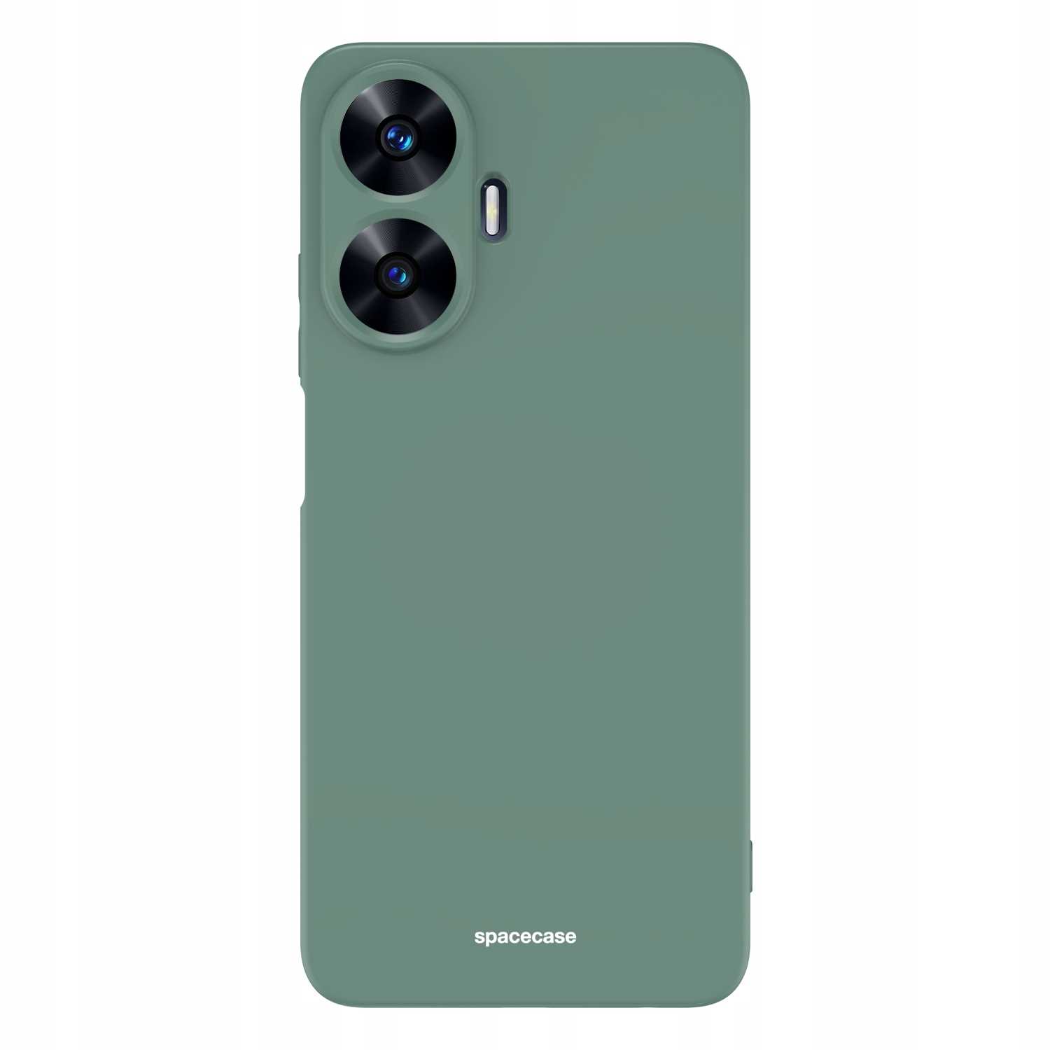 Spacecase Silicone Case Realme C55 dark green