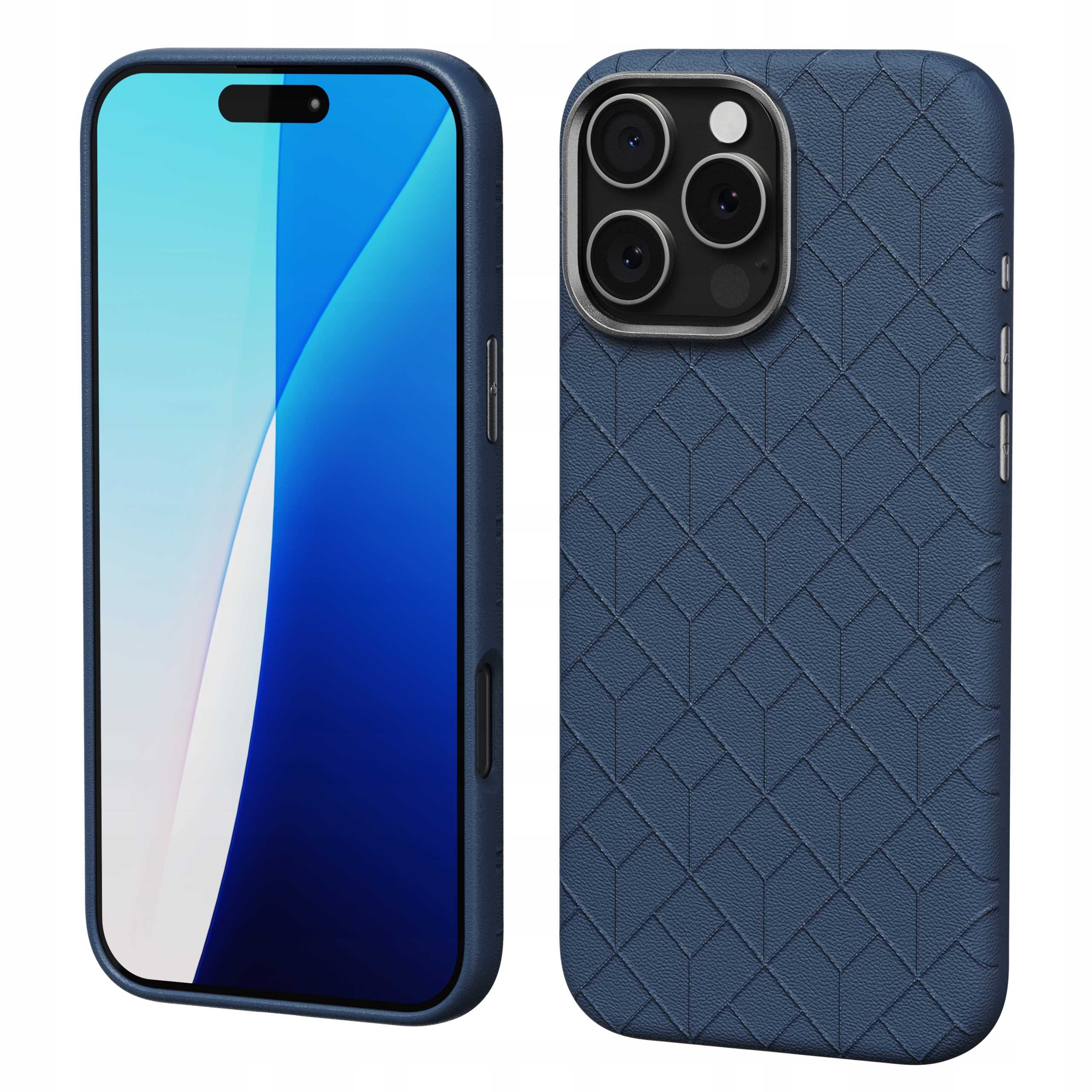 Spacecase Classy Mag iPhone 16 Pro Max dark blue