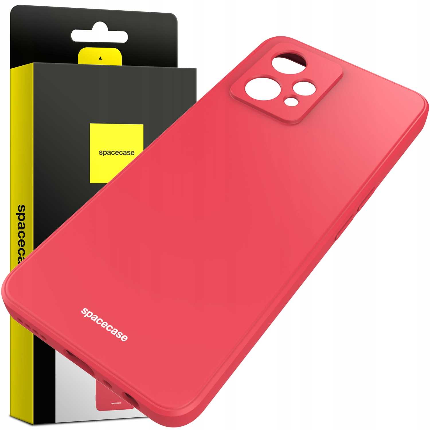 Spacecase Silicone Case Realme 9 4G/9 Pro+ red