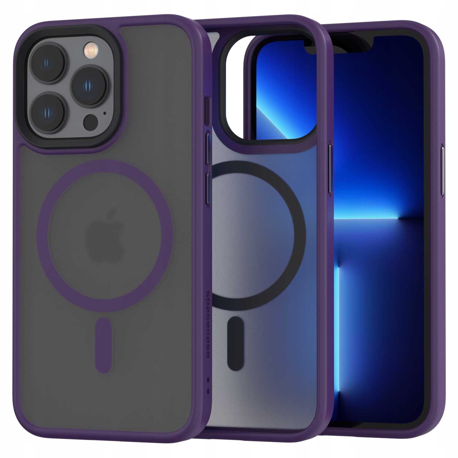 Spacecase Hybrid Mag Iphone 13 Pro Purple