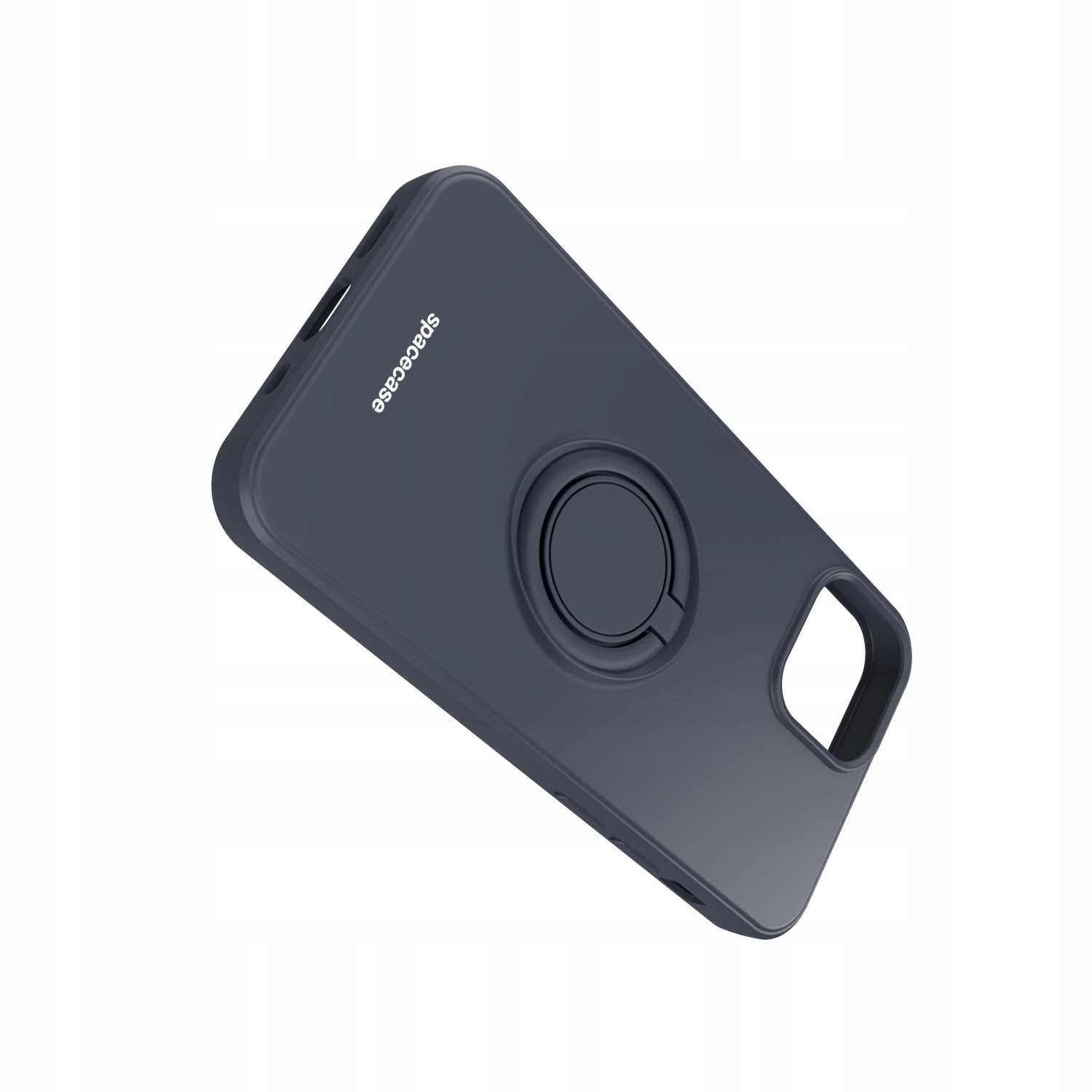 Spacecase Silicone Ring Iphone 13 Mini Black