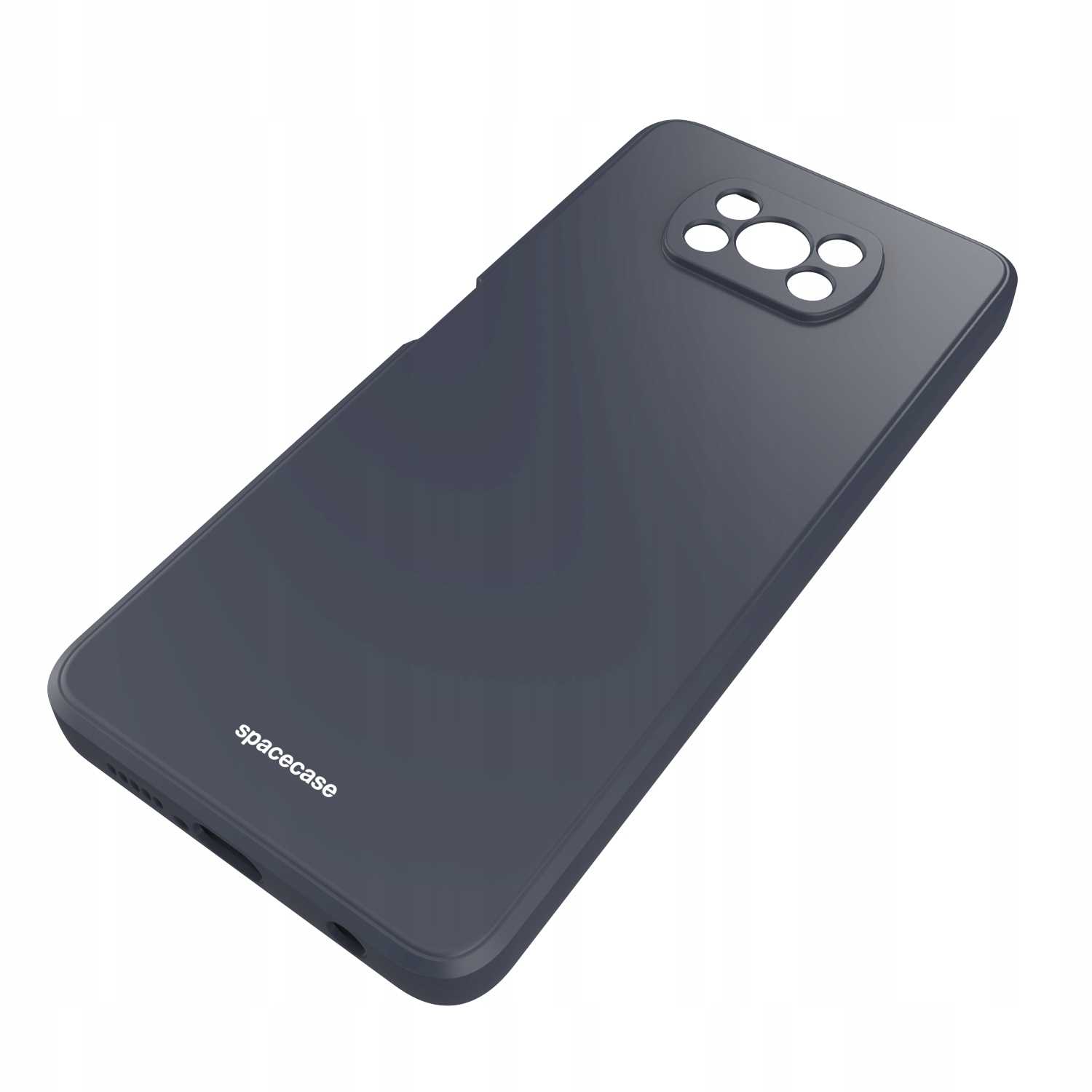 Spacecase Silicone Case Poco X3 Pro/Nfc Black