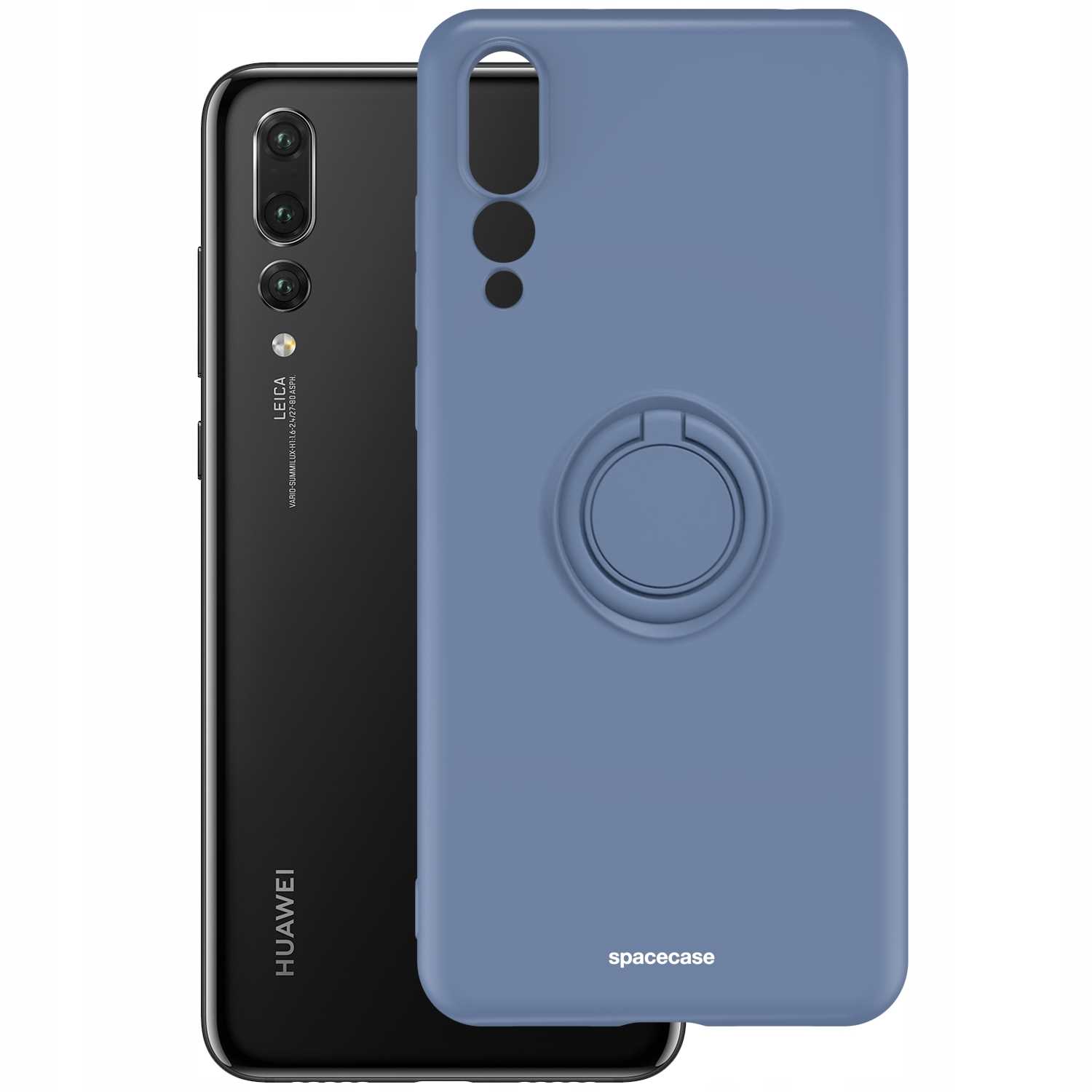 Spacecase Silicone Ring Huawei P20 Pro blue