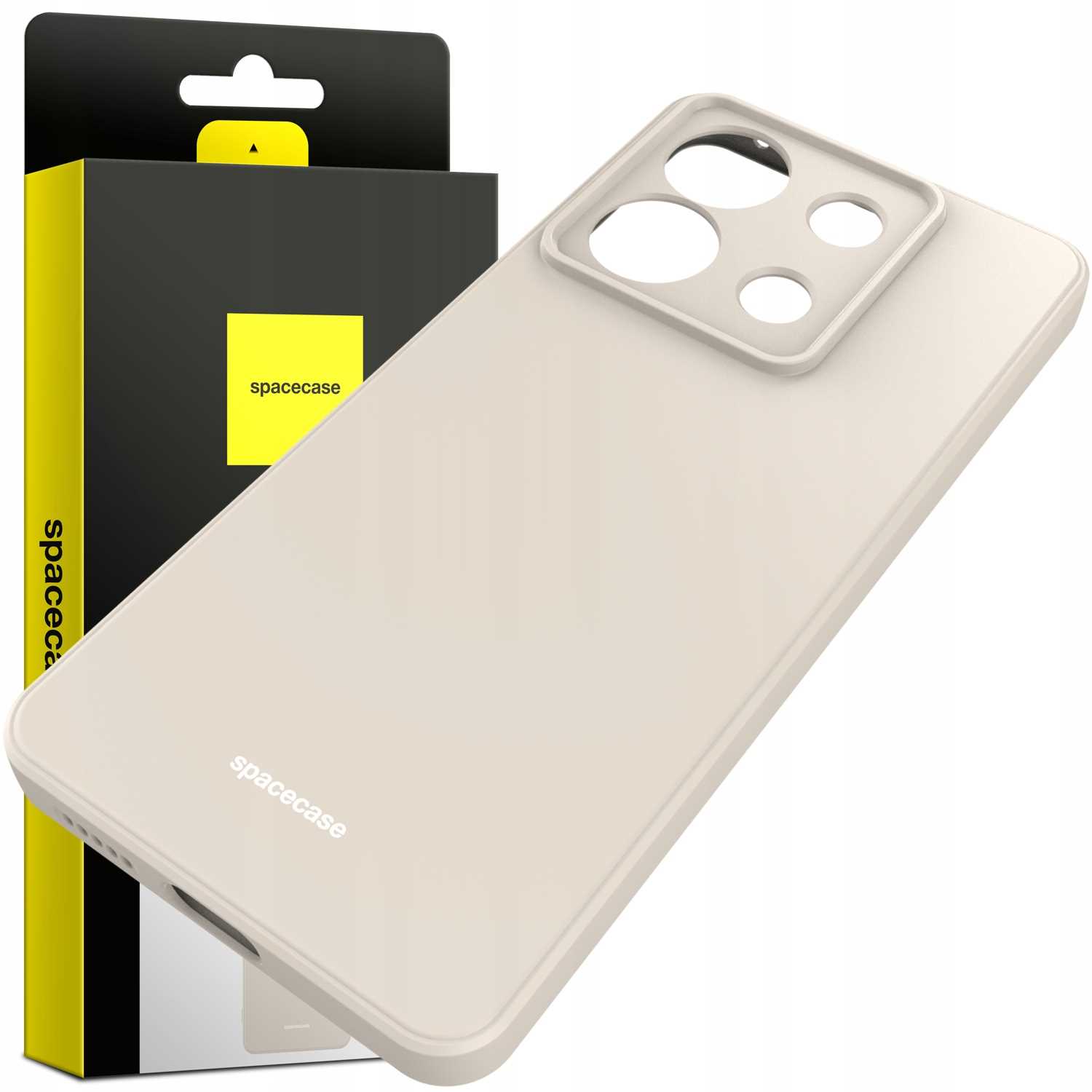 Spacecase Silicone Case Poco X6 / RM Note 13 Pro 5G bone