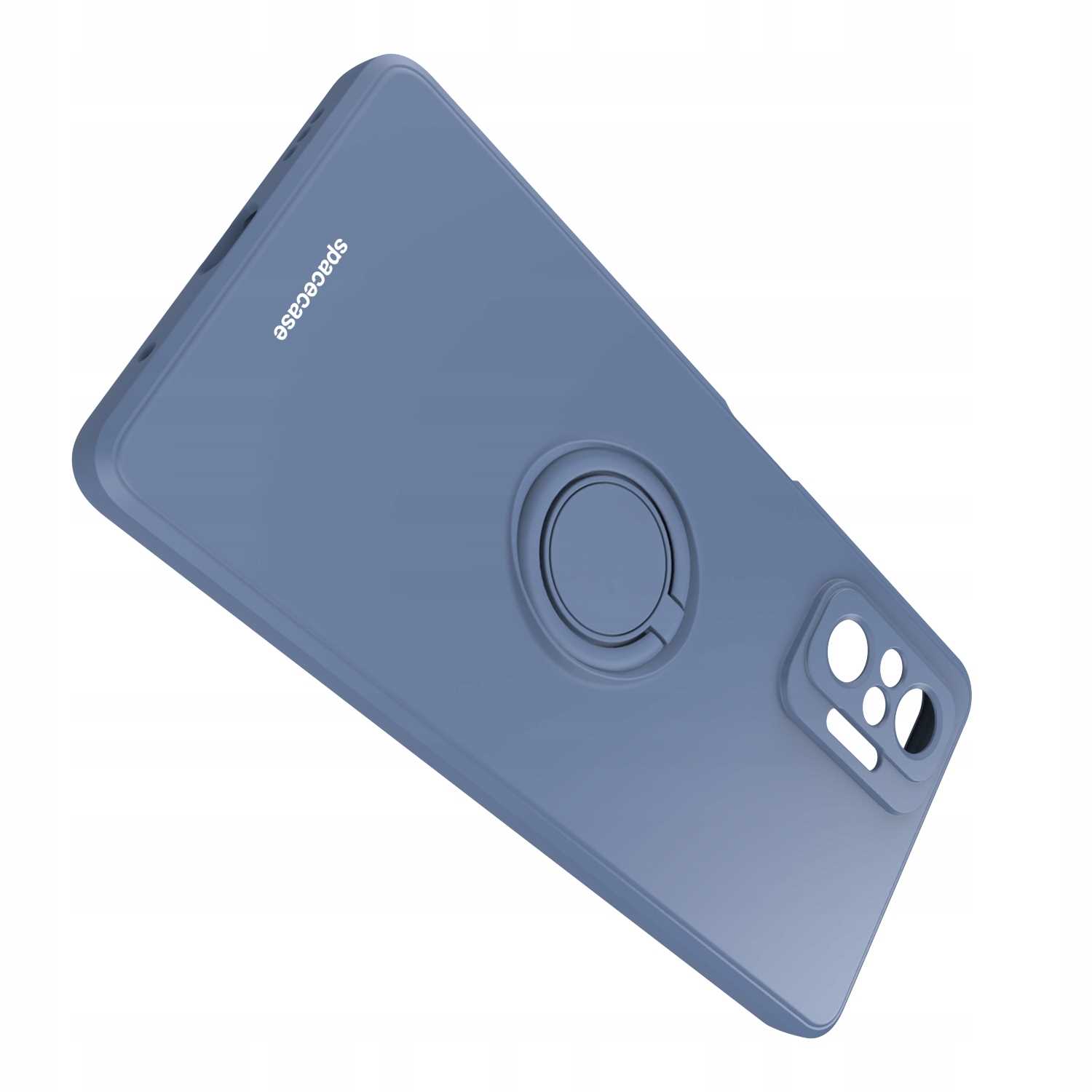 Spacecase Silicone Ring Redmi Note 10 Pro blue