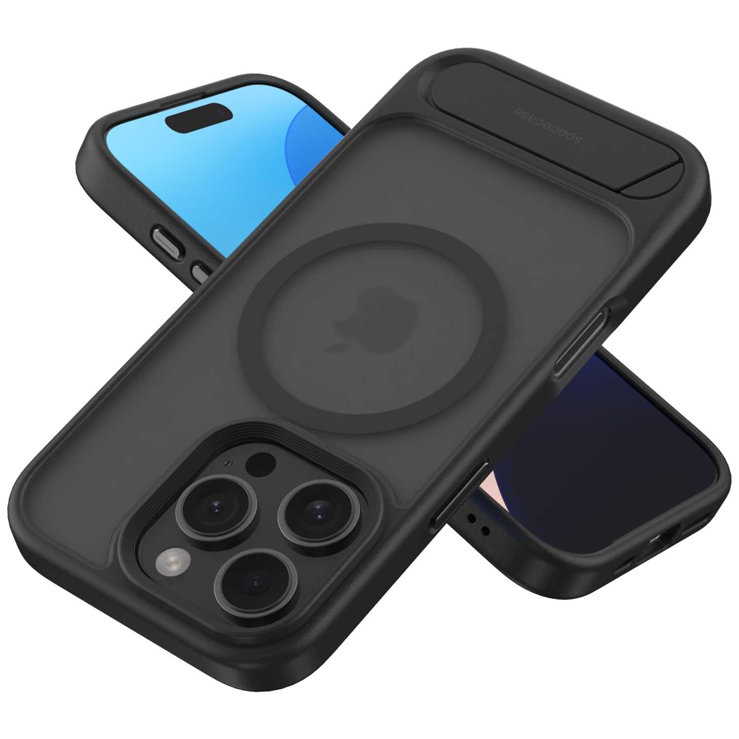 Spacecase Stand Pro Mag iPhone 16 Pro black