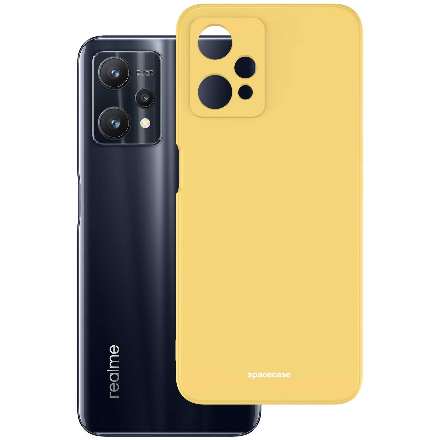 Spacecase Silicone Case Realme 9 Pro/9 5G Yellow