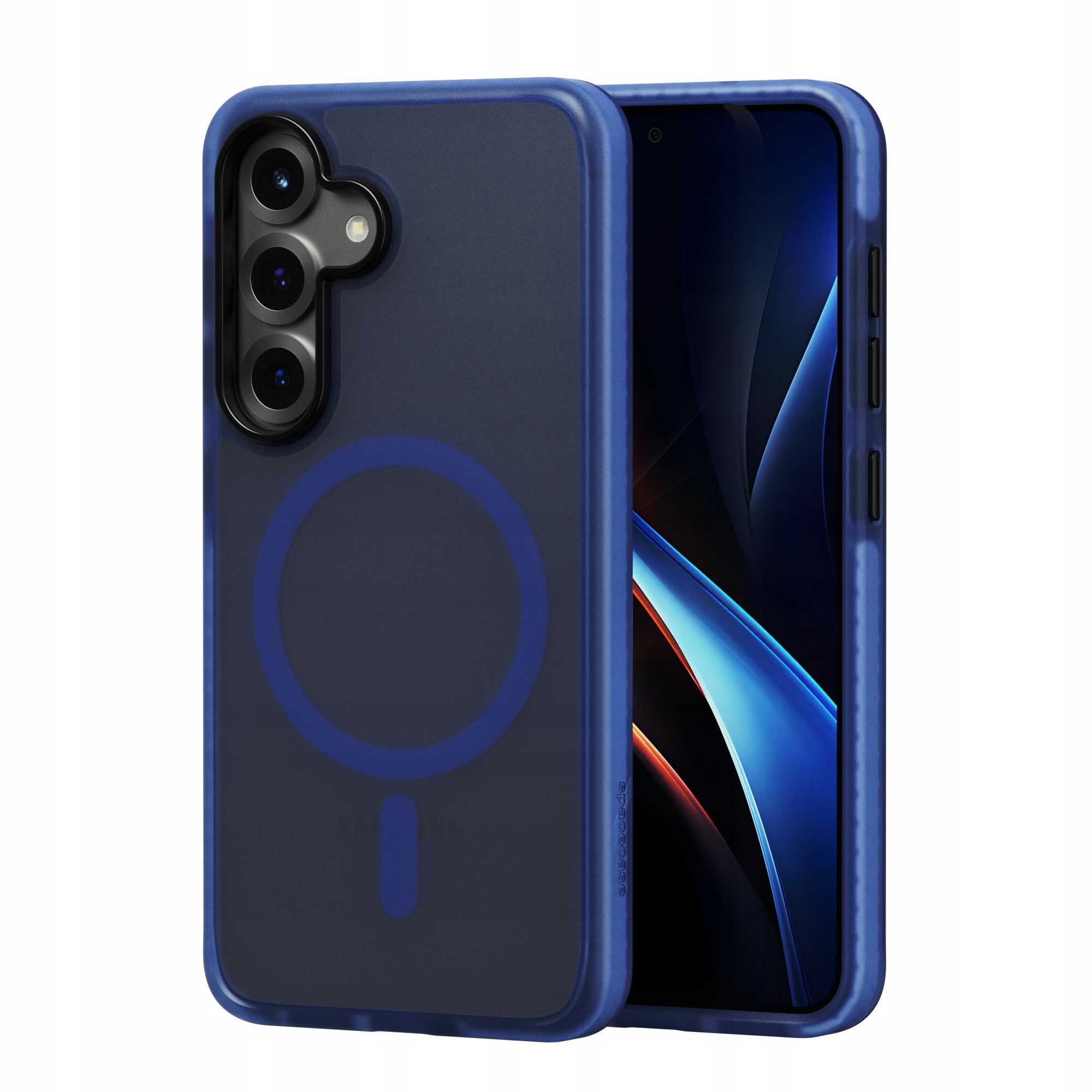 Spacecase Hybrid Fusion Mag Galaxy S25 blue