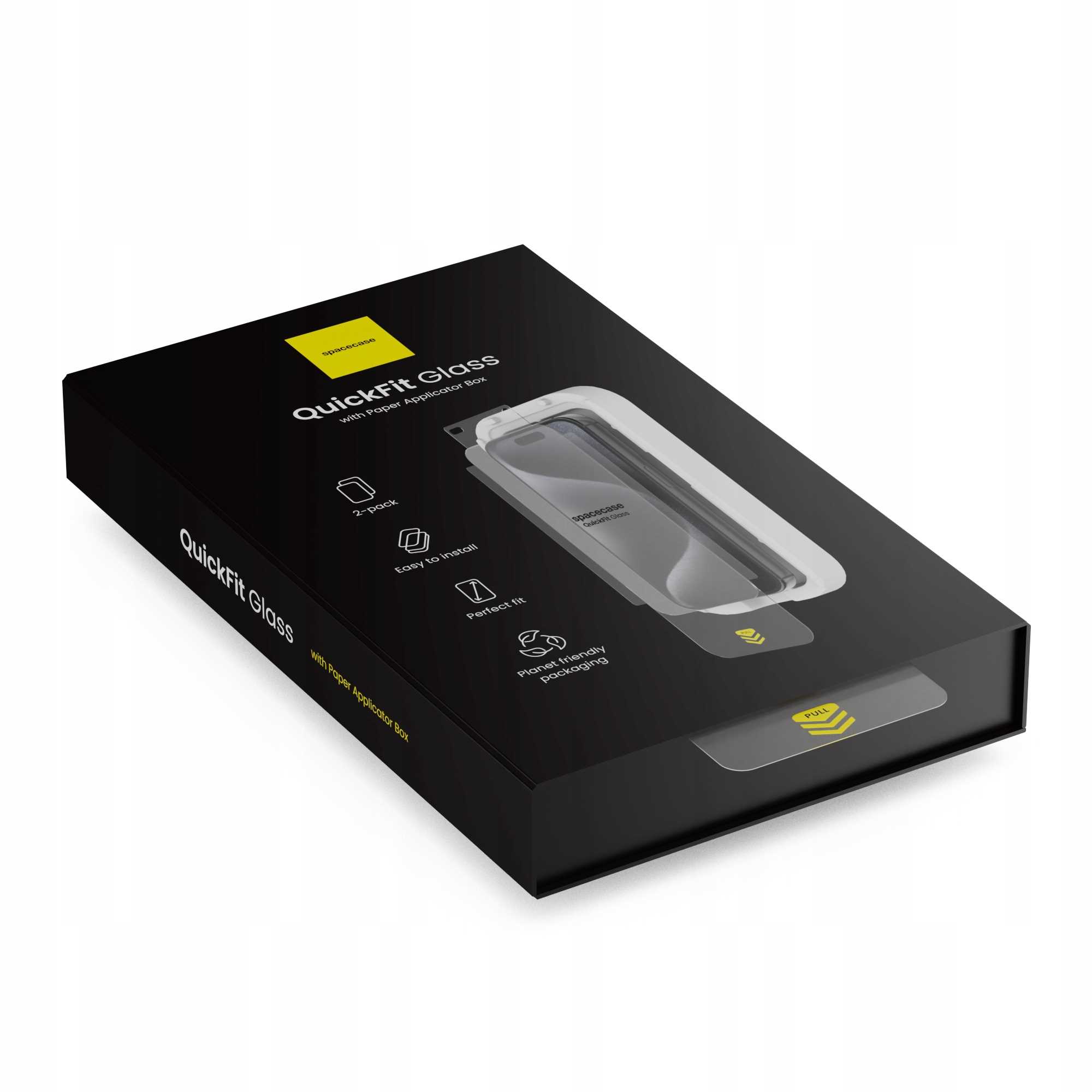 Spacecase QuickFit Glass iPhone 16 Pro