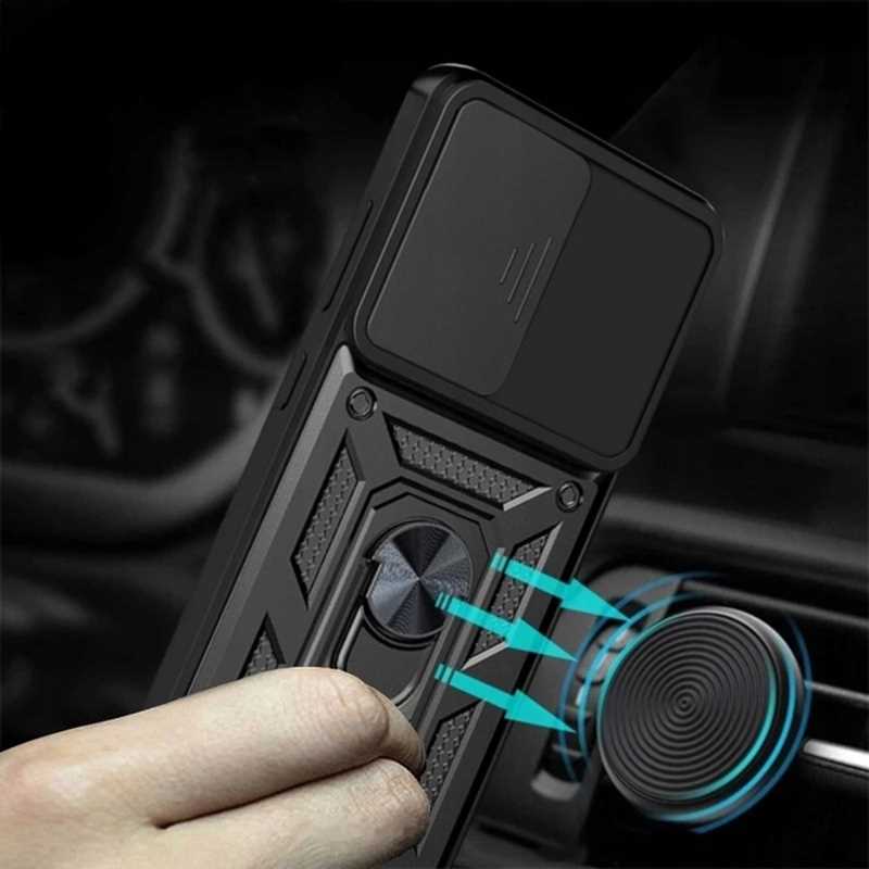 Spacecase Camring Poco X6 / RM Note 13 Pro 5G black