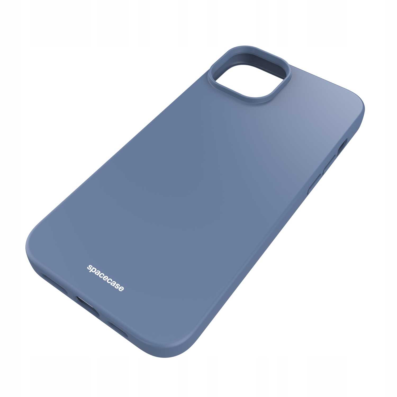 Spacecase Silicone Case iPhone 15 Plus blue