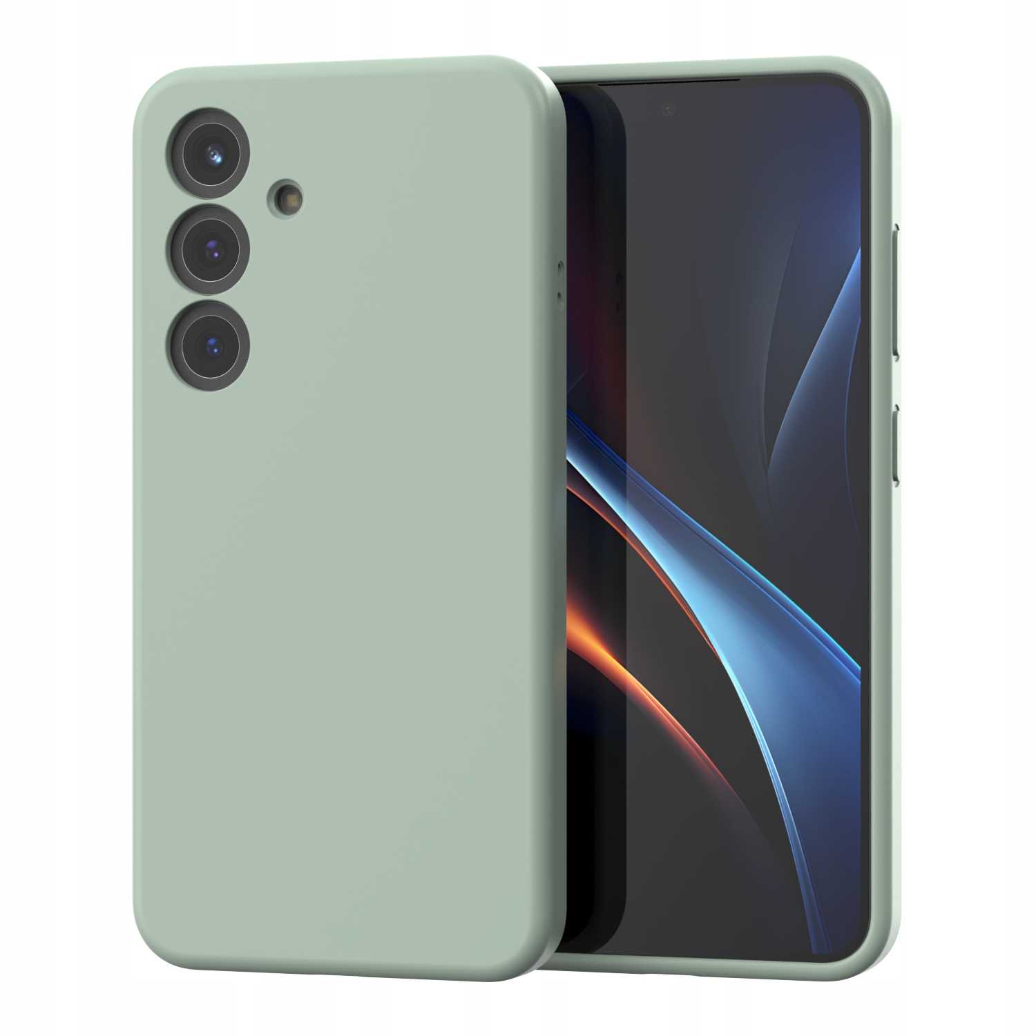 Spacecase Silicone Mag Galaxy S25 Mint