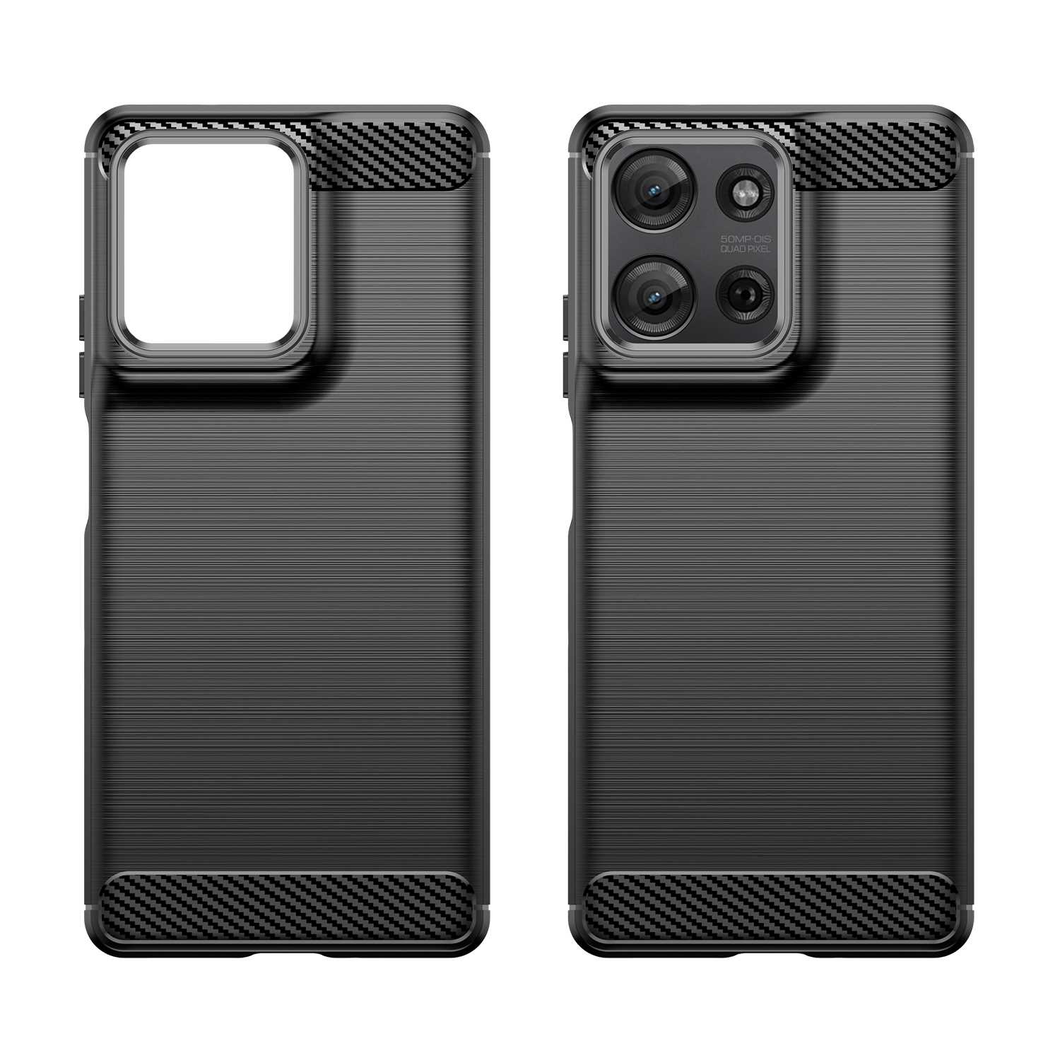 Spacecase Carbon Motorola G75 black