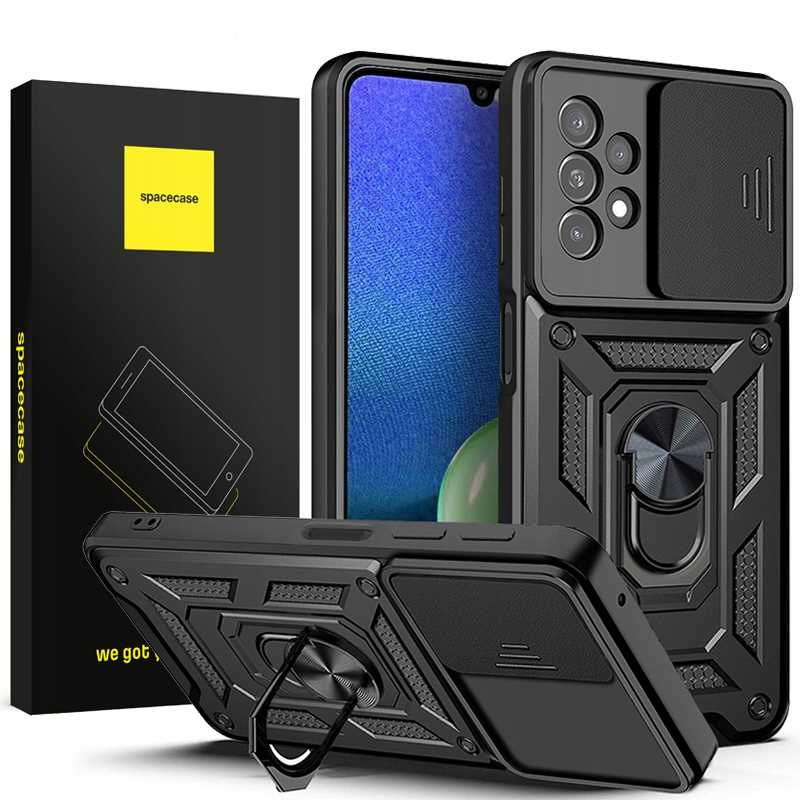 Spacecase Camring Galaxy A32 5G Black