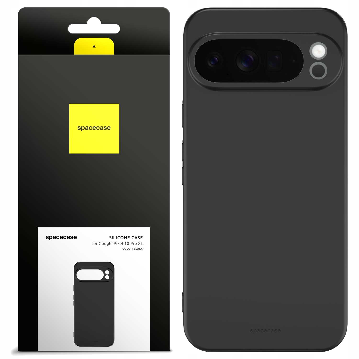 Spacecase Silicone Case 3.0 Google Pixel 10 Pro Xl Black