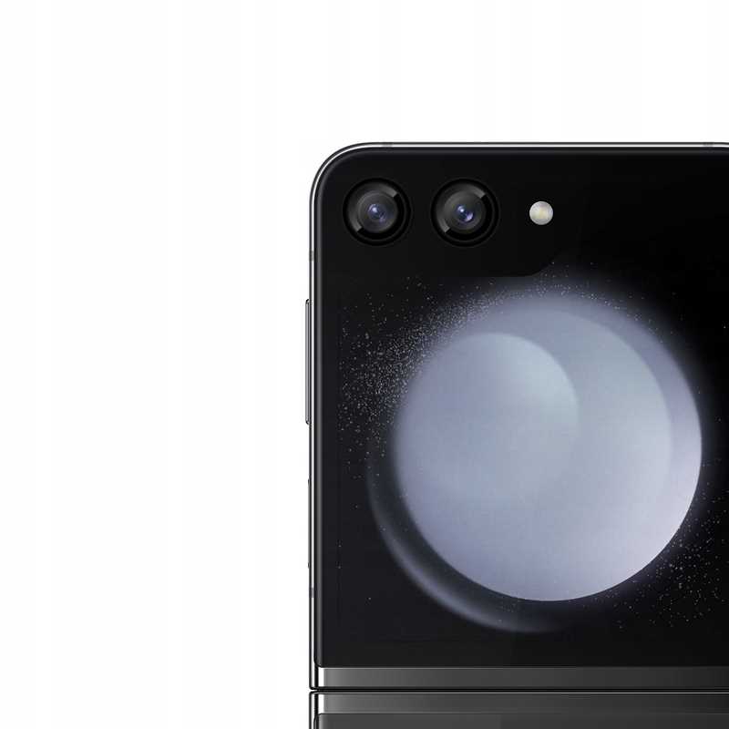 Spacecase Camera Ring Galaxy Z Flip 5 Black