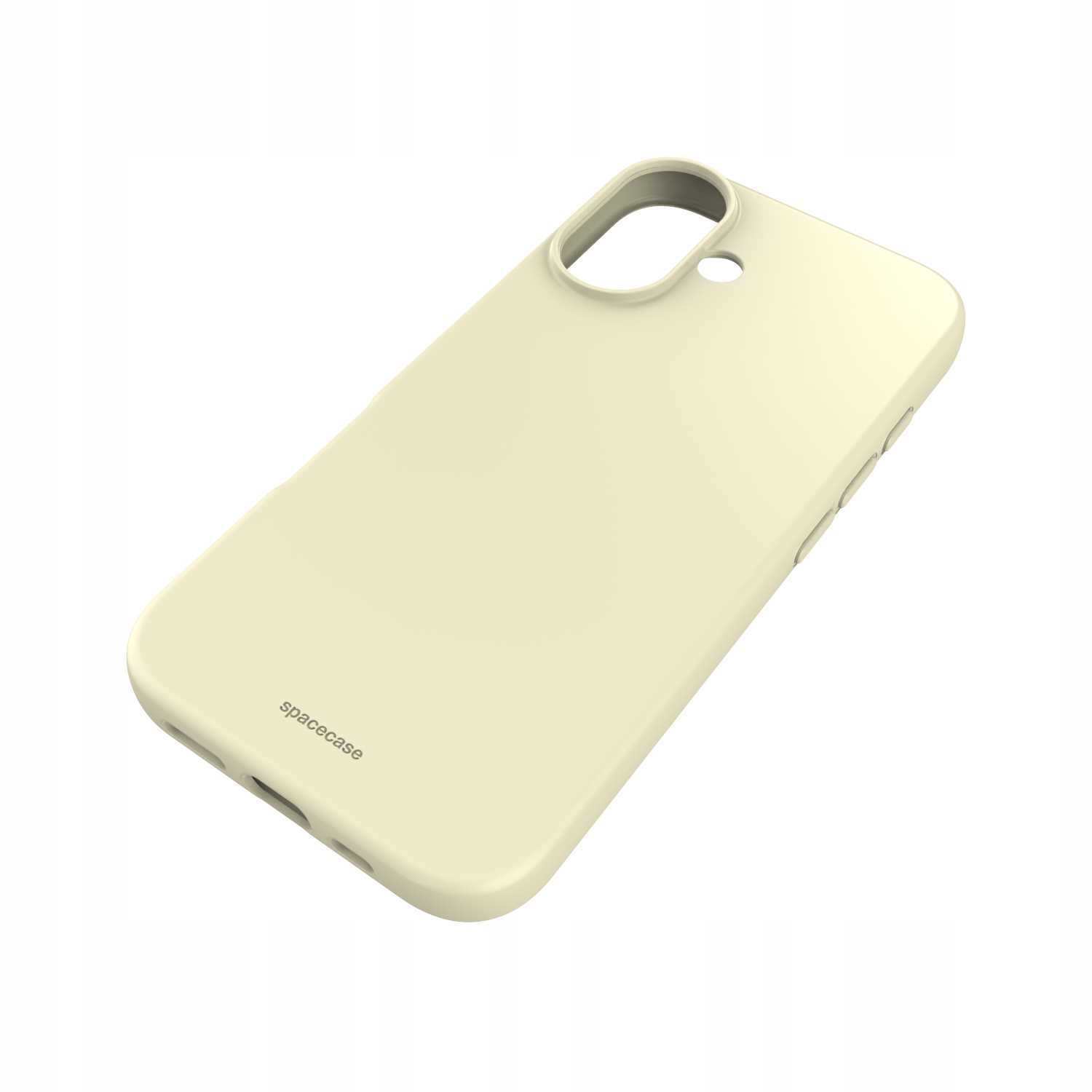 Spacecase Silicone Case iPhone 16 bone