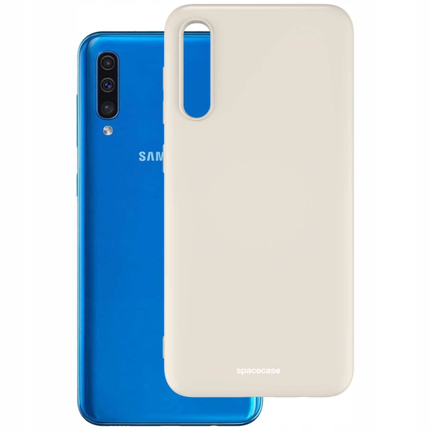 Spacecase Silicone Case Galaxy A50 bone