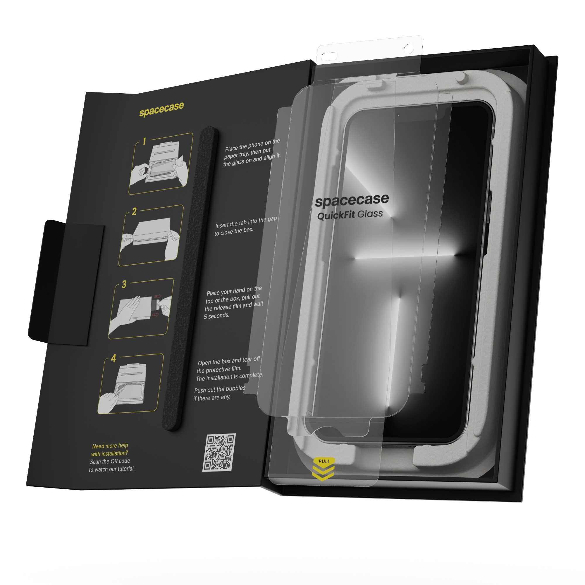 Spacecase Quickfit Glass Iphone 13 Pro Max/14 Plus