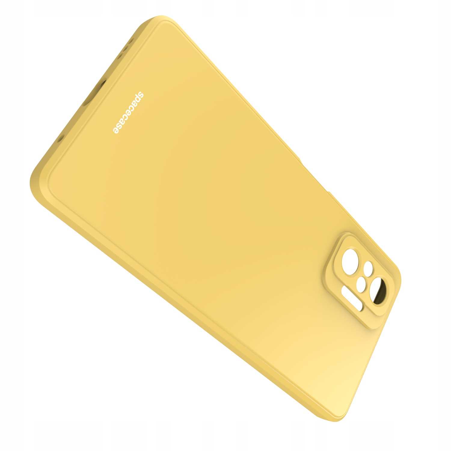 Spacecase Silicone Case Redmi Note 10 Pro Yellow