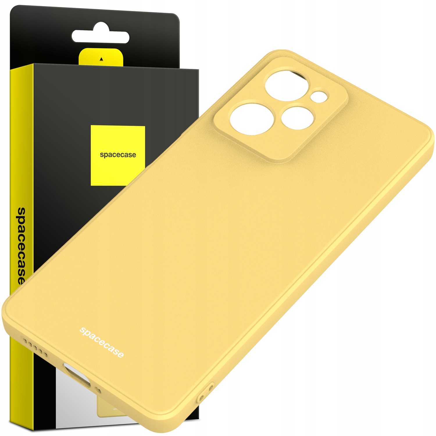 Spacecase Silicone Case Poco X5 Pro 5G yellow
