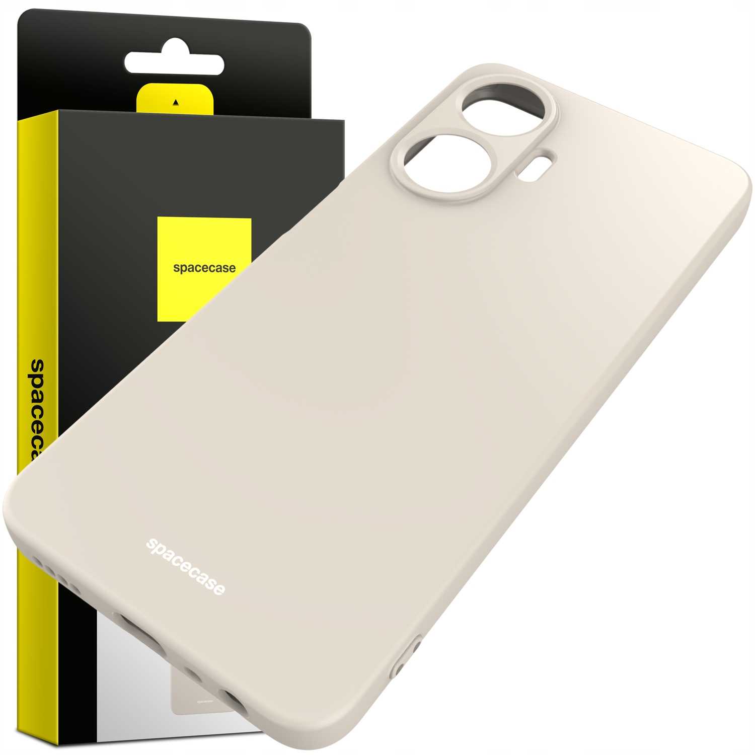 Spacecase Silicone Case Realme C55 bone