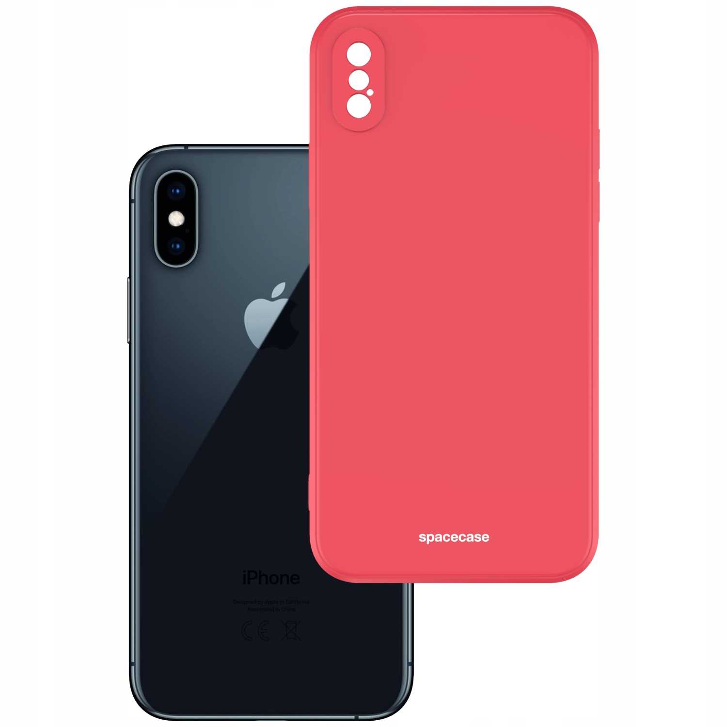 Spacecase Silicone Case Iphone X/Xs Red