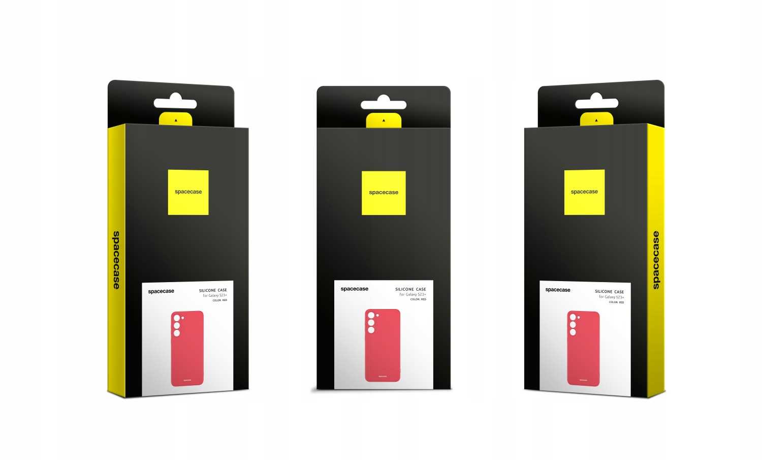 Spacecase Silicone Case Galaxy S23+ Red