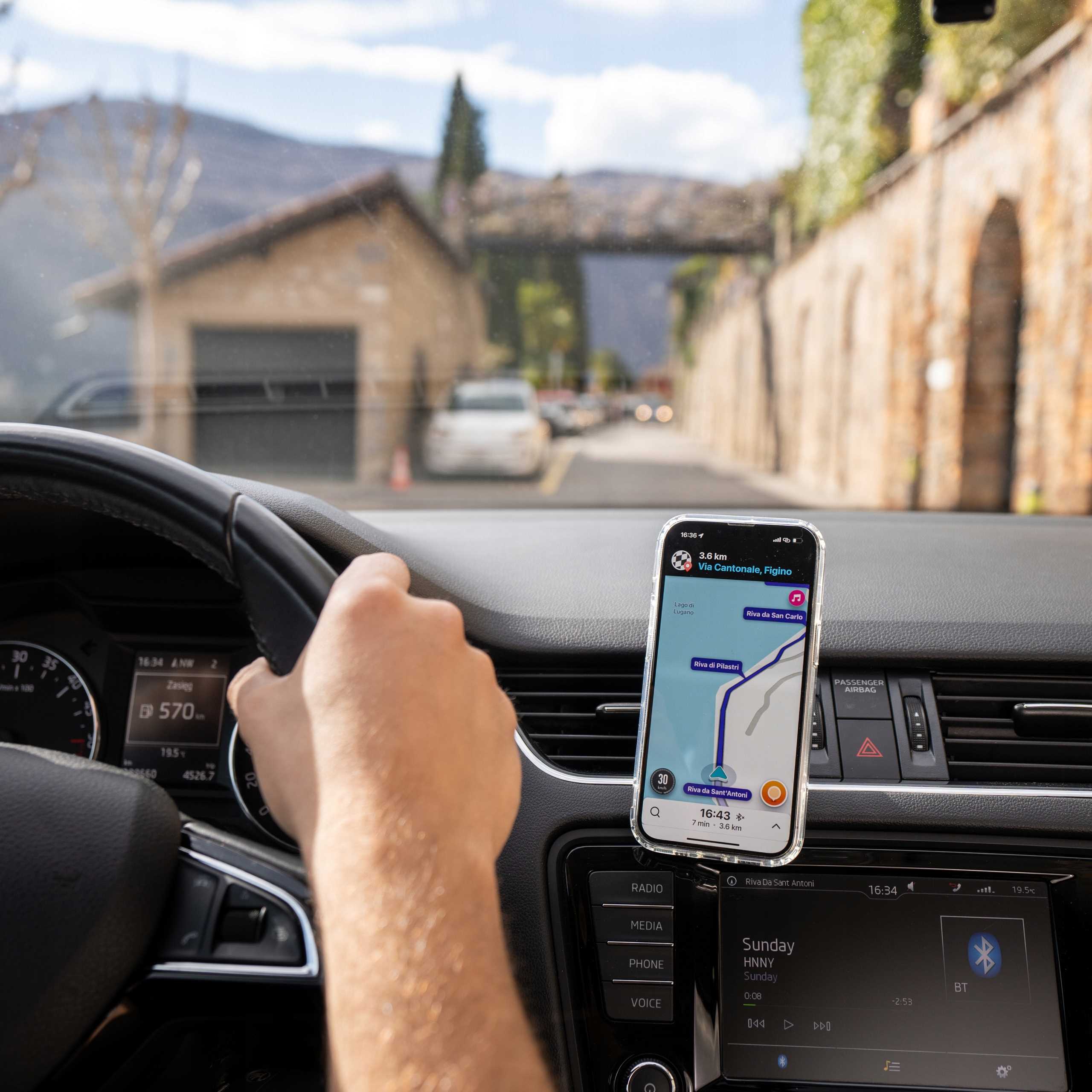 Spacecase Car Holder SC08 Air Vent Magnetic black