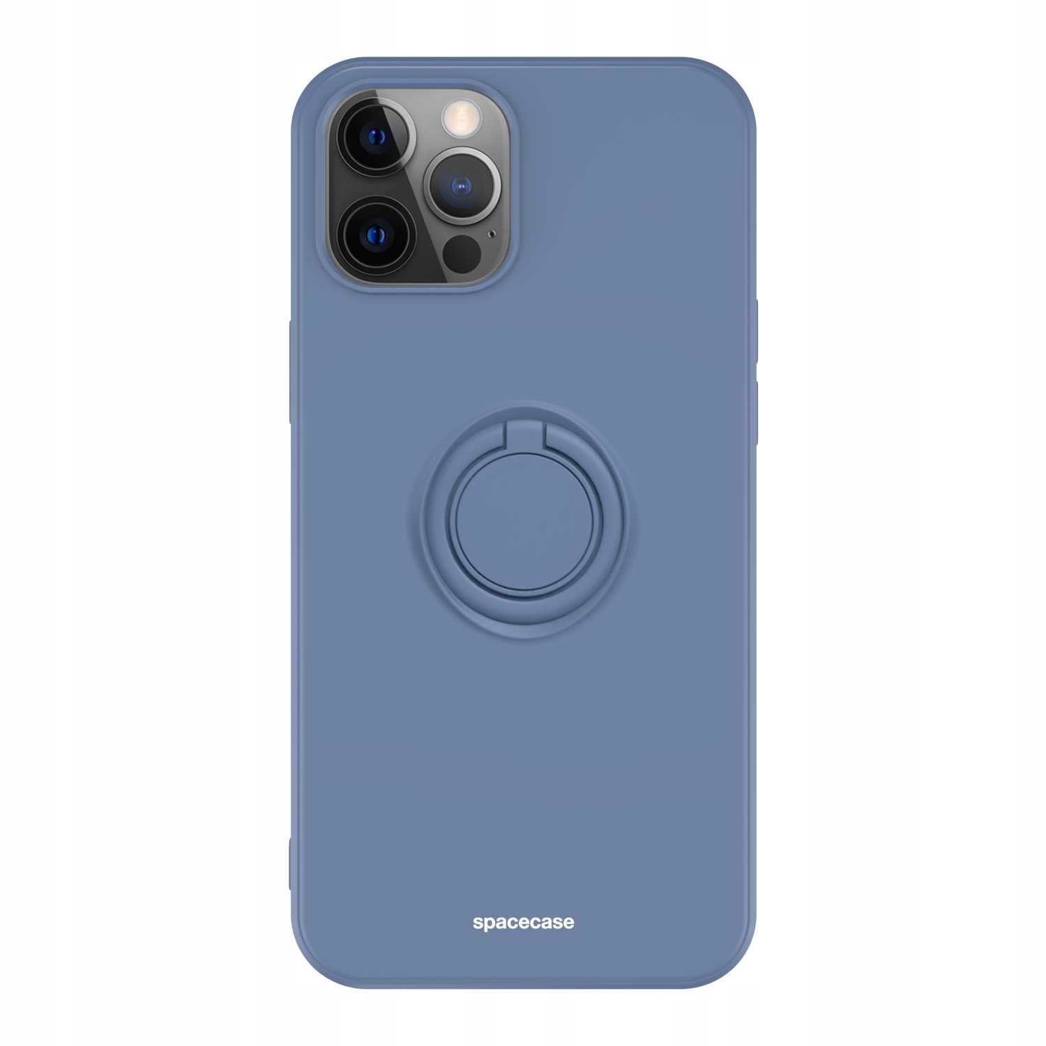 Spacecase Silicone Ring iPhone 12 Pro Max blue