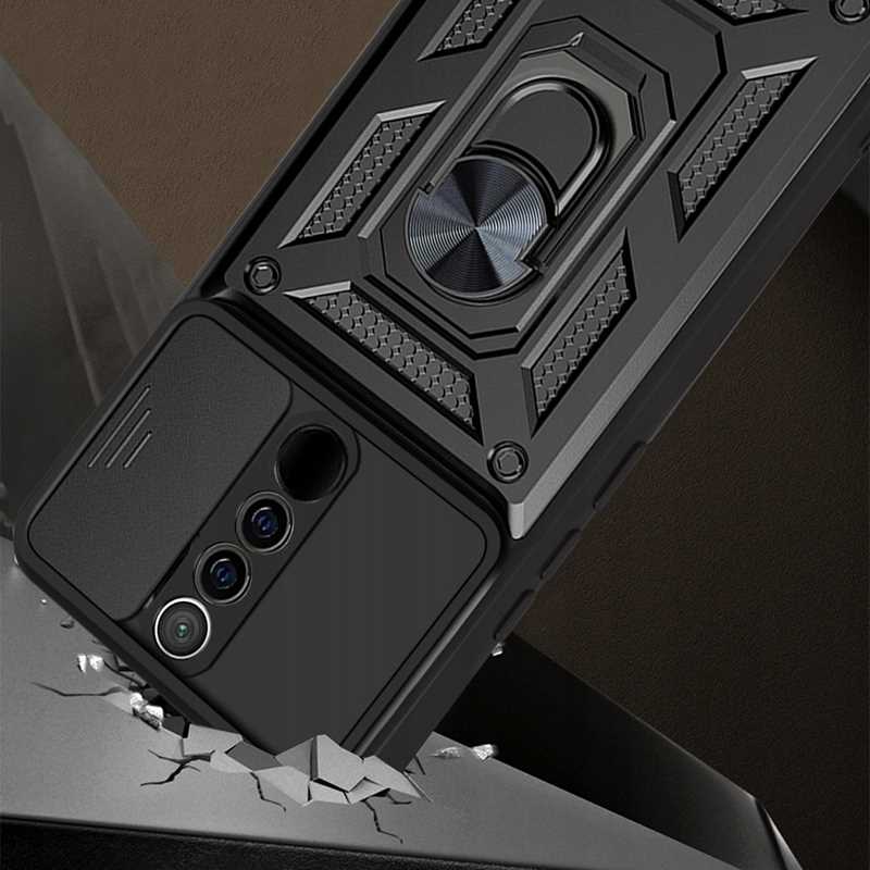 Spacecase Camring Redmi 9 black