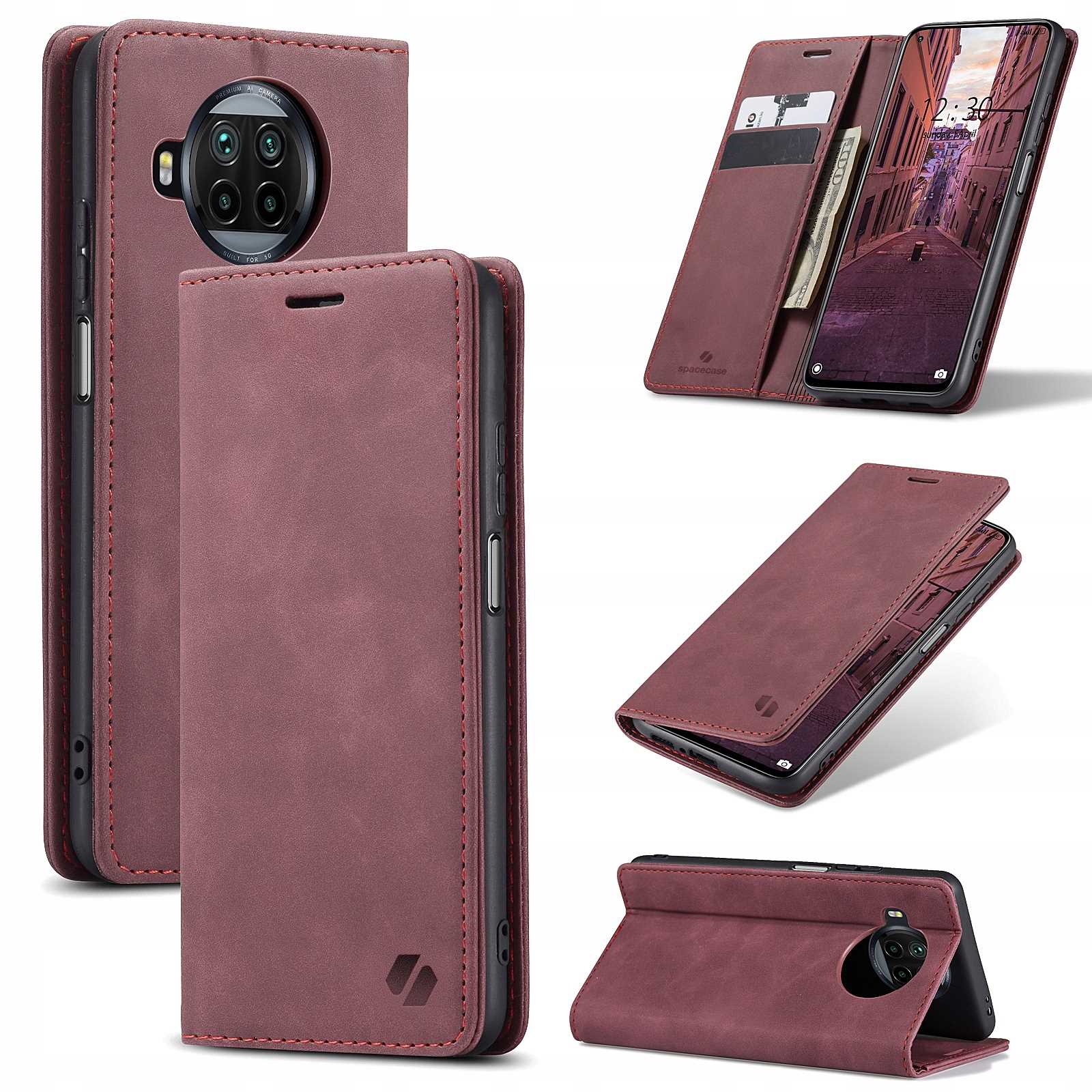 Spacecase Wallet Mi 10T/10T Pro red
