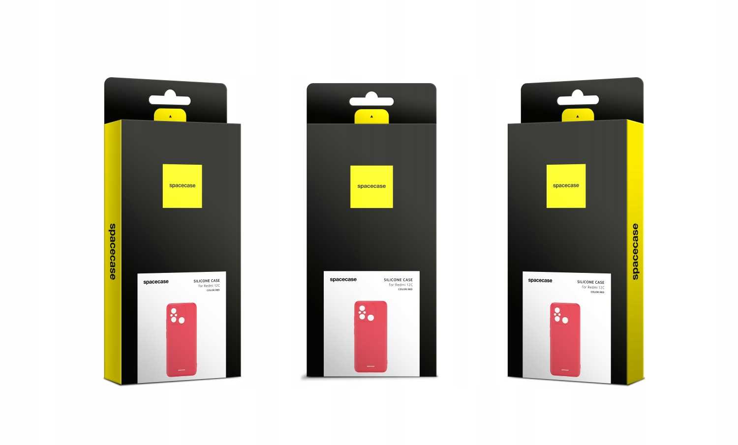 Spacecase Silicone Case Redmi Redmi 12C Red