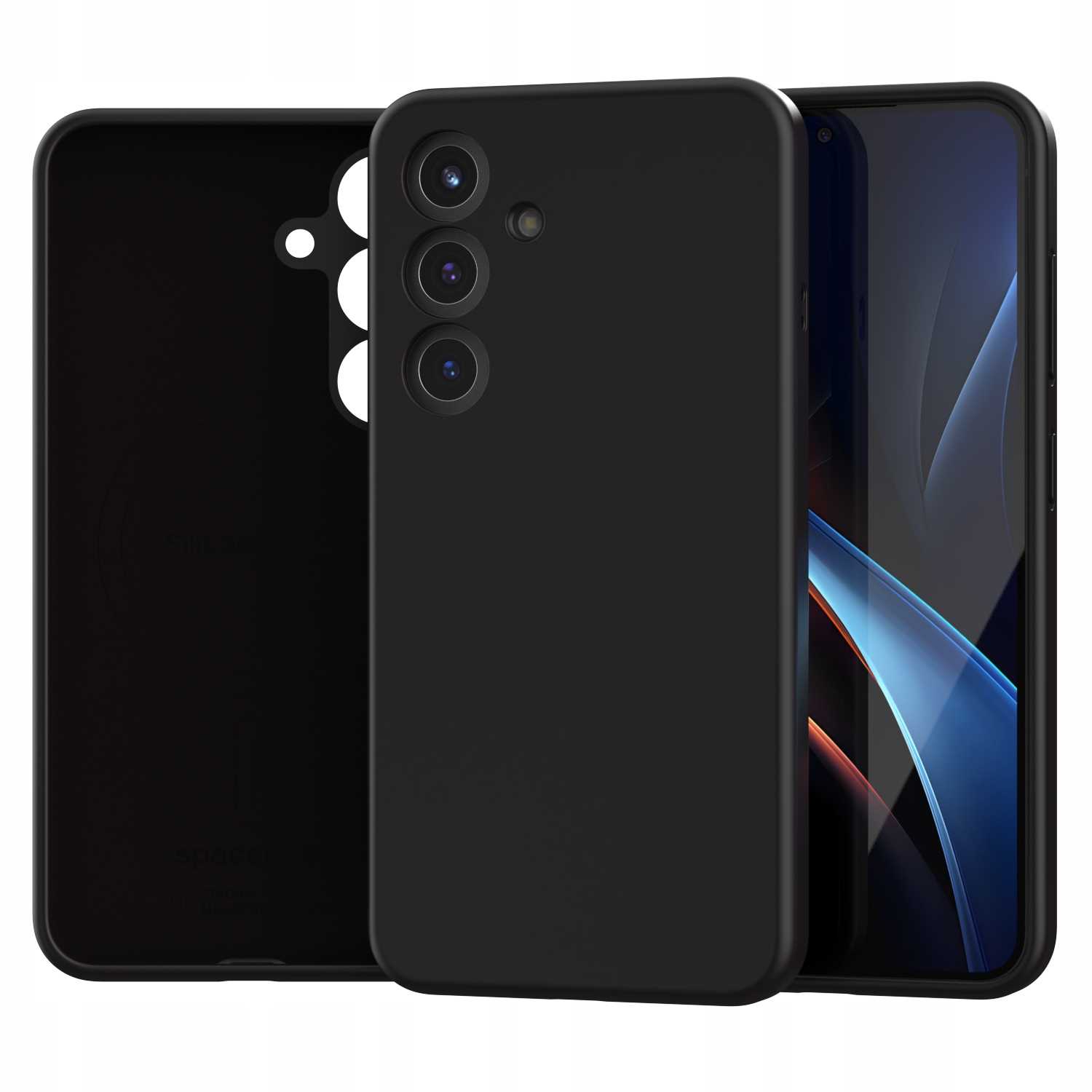 Spacecase Silicone Mag Galaxy S25 black