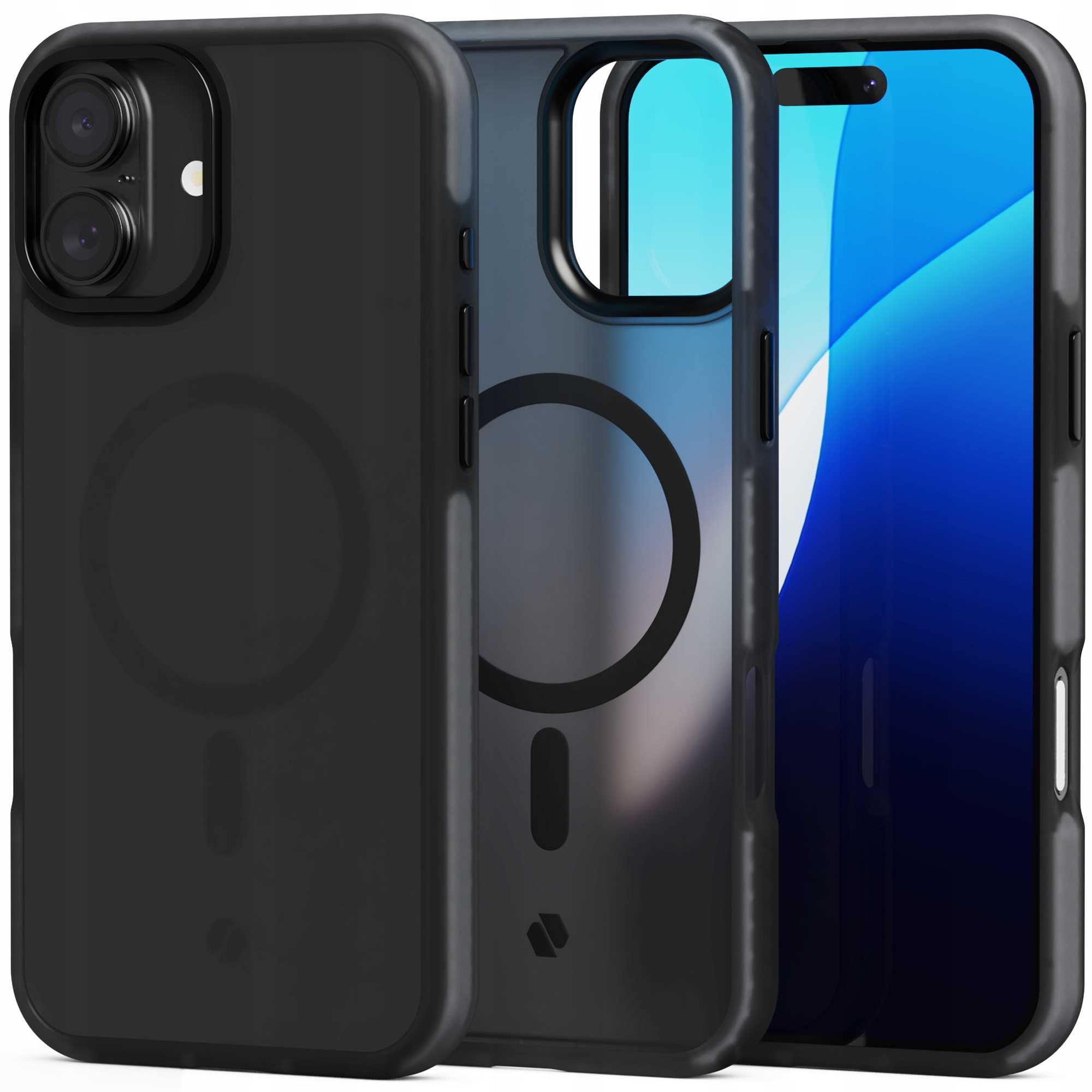 Spacecase Hybrid Fusion Mag iPhone 16 Plus black