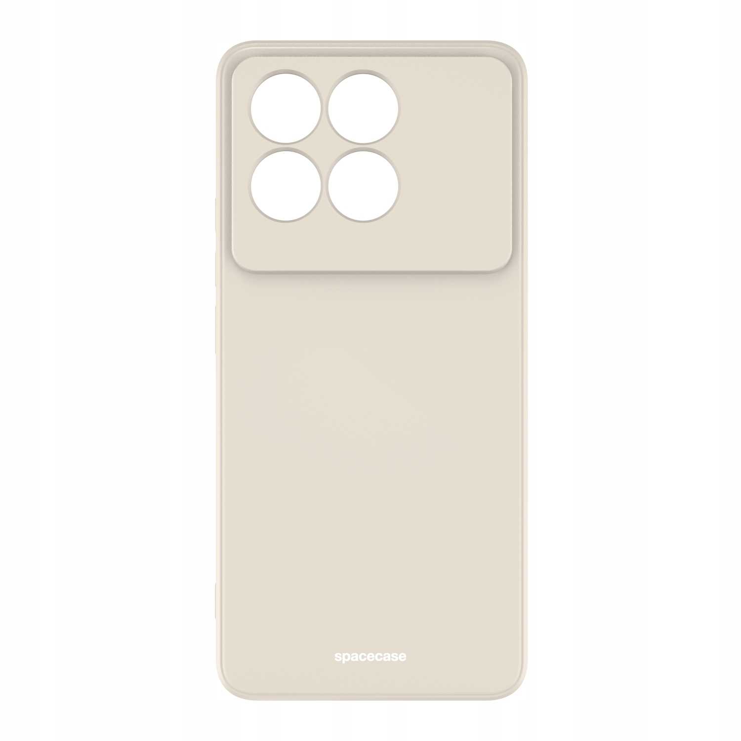 Spacecase Silicone Case Poco F6 Pro Bone
