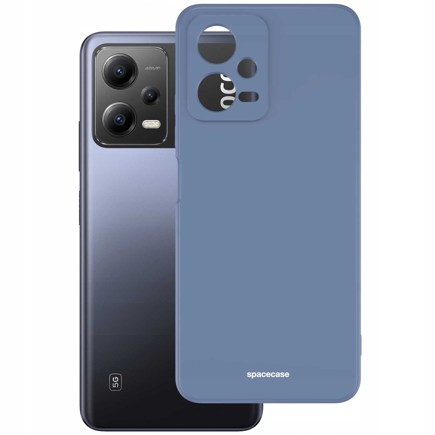 Spacecase Silicone Case Poco X5 5G/Redmi Note 12 5G Blue