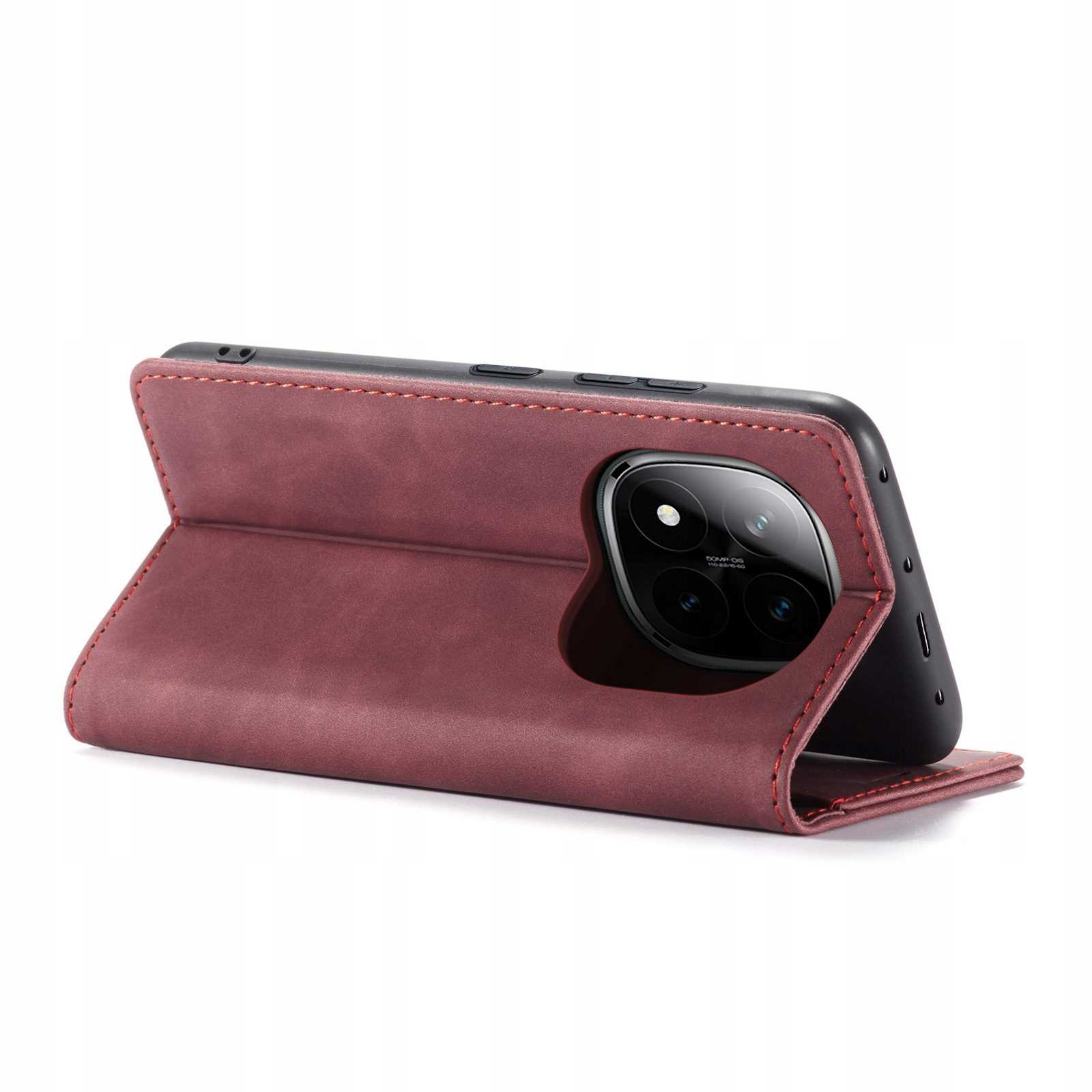 Spacecase Wallet Poco X7/RM Note 14 Pro/Pro+ 5G red