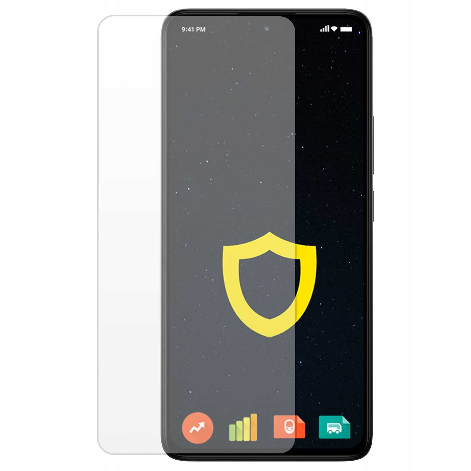 Spacecase Glass 2.5D Redmi Note 14 5G / Poco M7 Pro 5G
