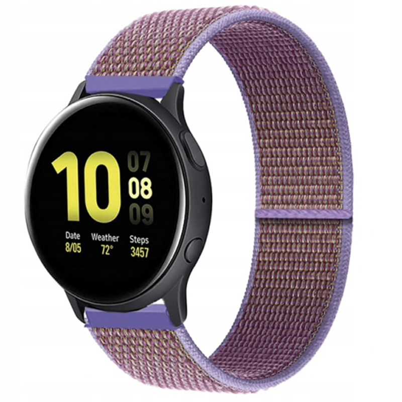 Spacecase Nylon Strap 22mm lilac