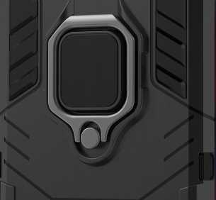 Spacecase X-Ring Realme 7 czarny