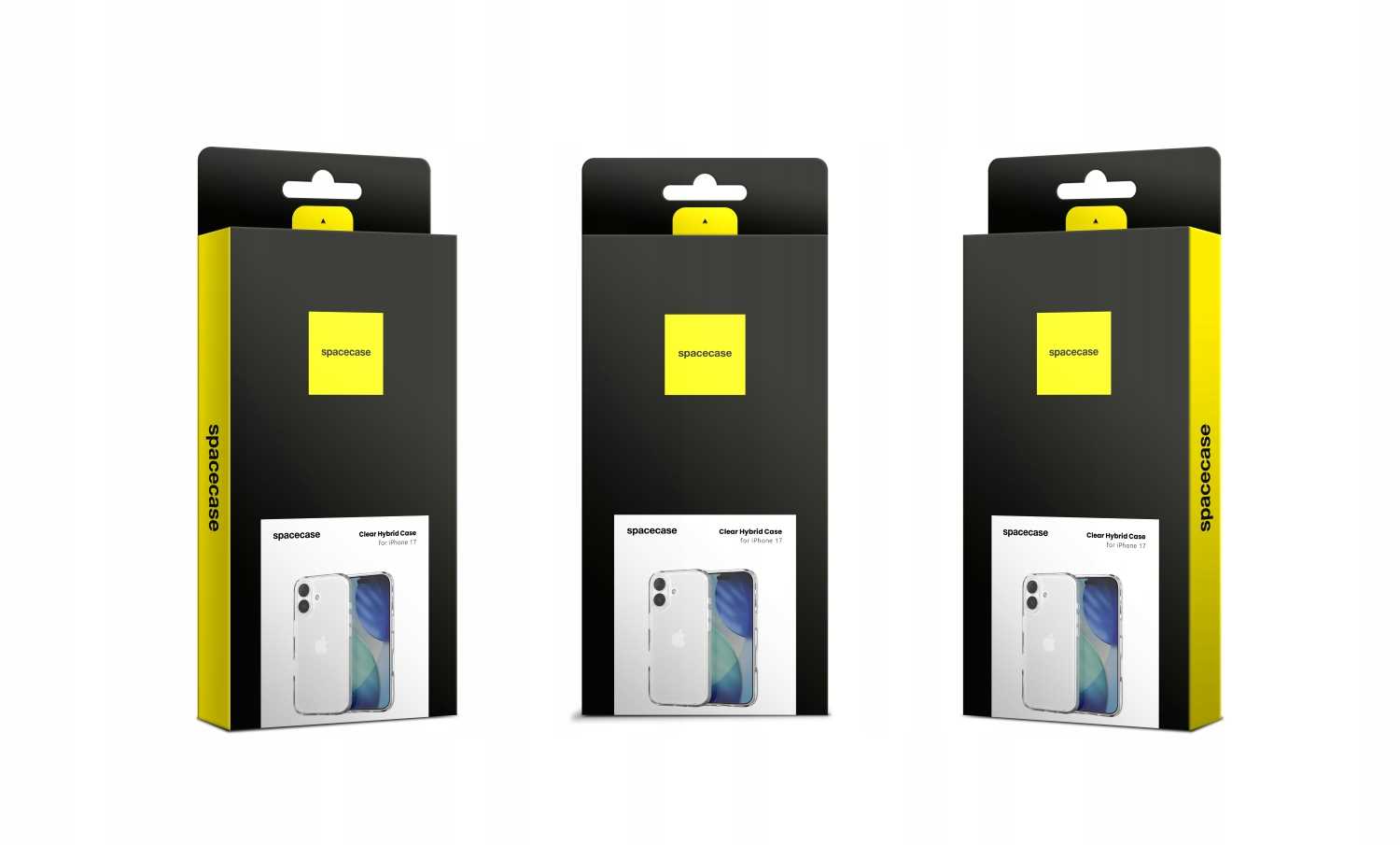 Spacecase Clear Hybrid Case Iphone 17