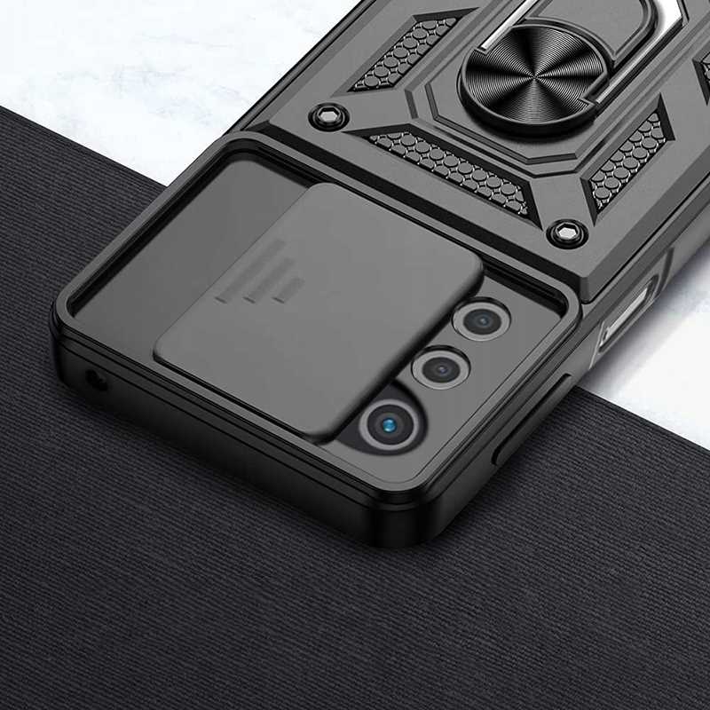 Spacecase Camring Motorola G22 black