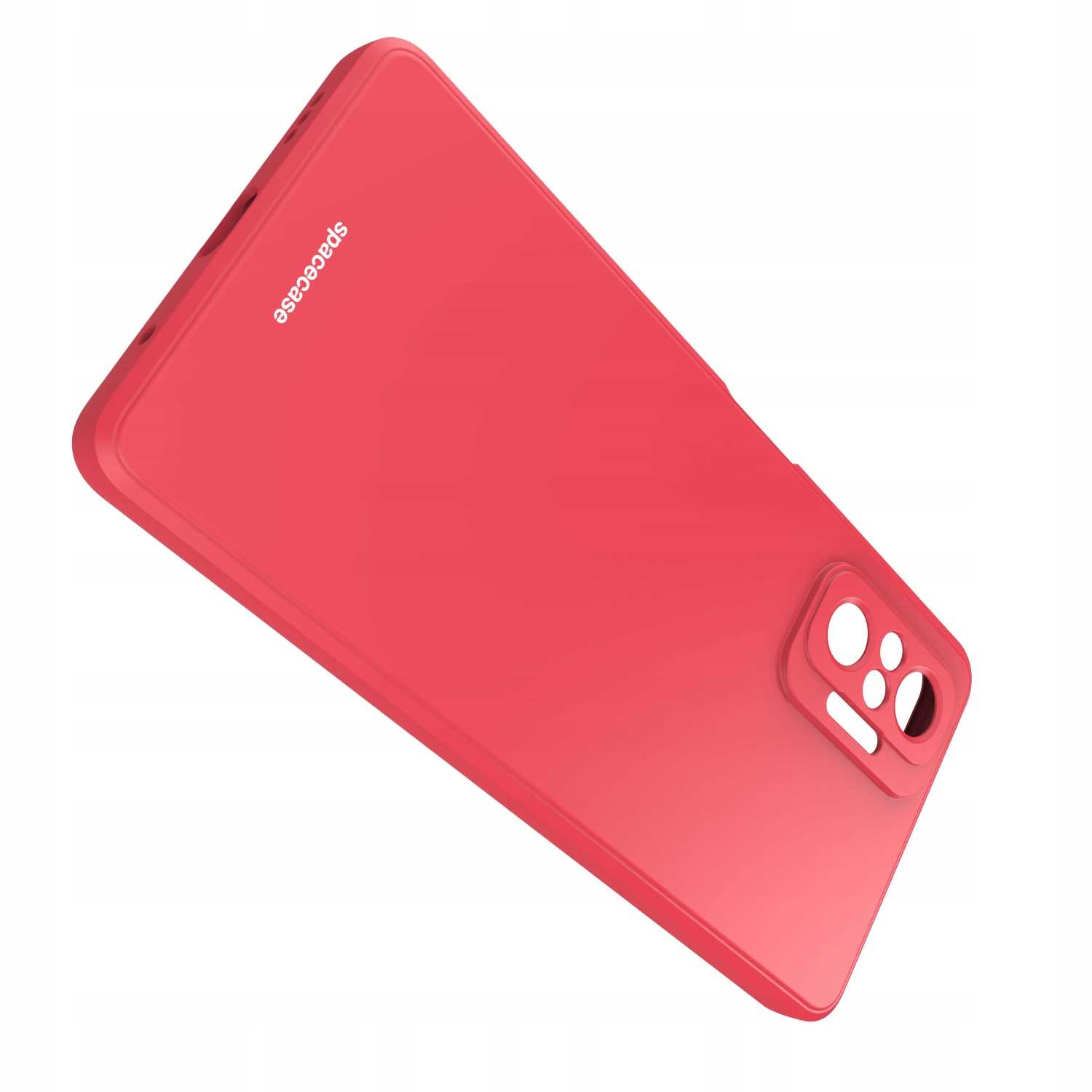 Spacecase Silicone Case Redmi Note 10 Pro Red