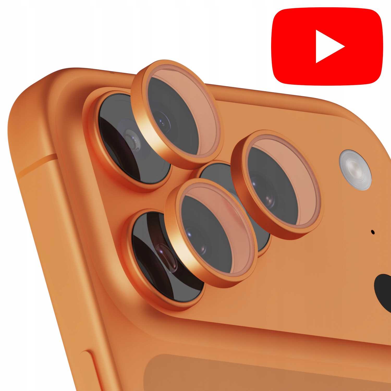 Spacecase Quickfit Camera iPhone 17 Pro / 17 Pro Max orange