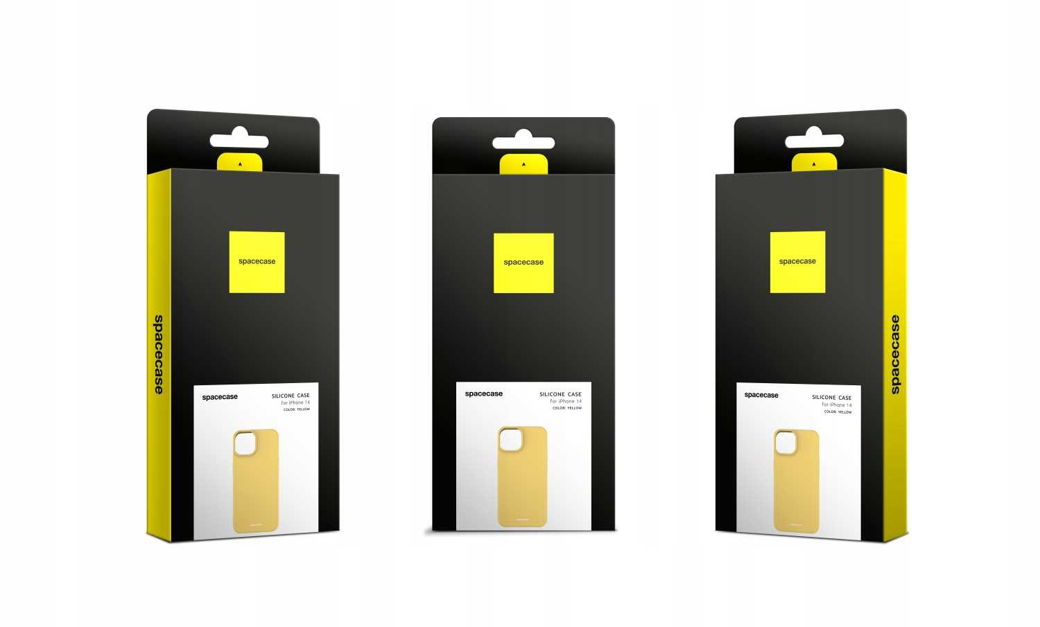 Spacecase Silicone Case Iphone 14 Yellow