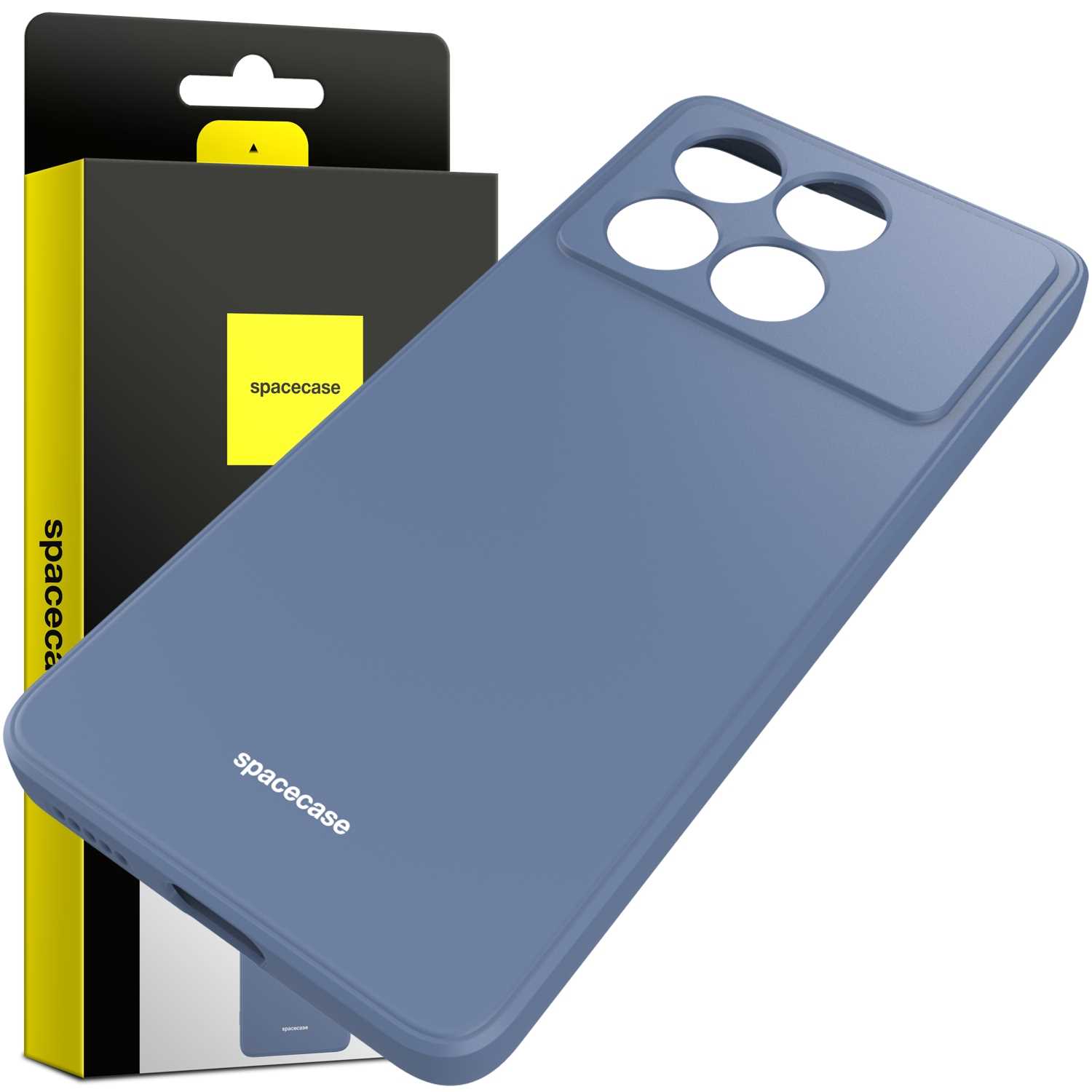 Spacecase Silicone Case Poco X6 Pro 5G blue