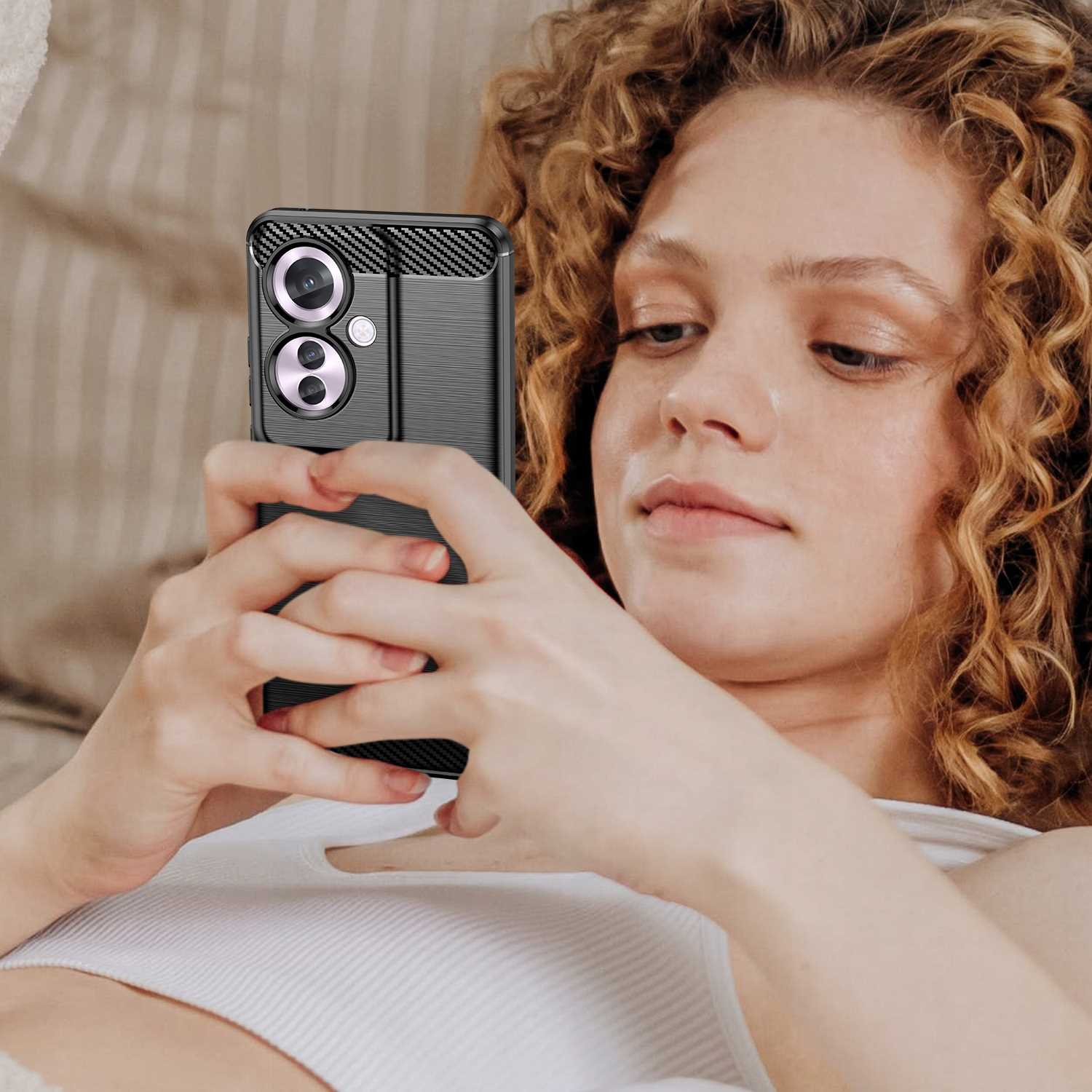 Spacecase Carbon Oppo Reno11 F 5G