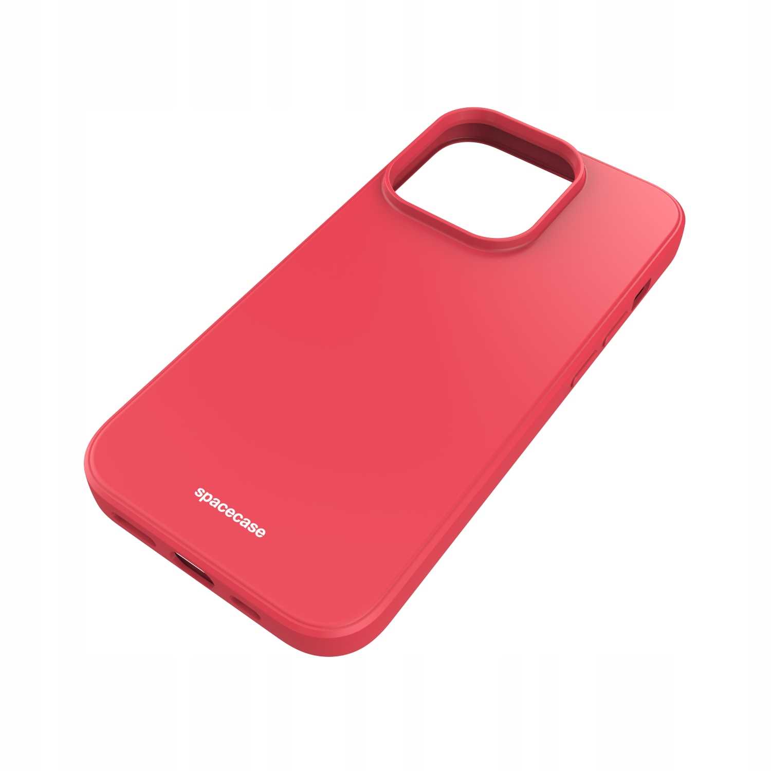 Spacecase Silicone Case iPhone 14 Pro red