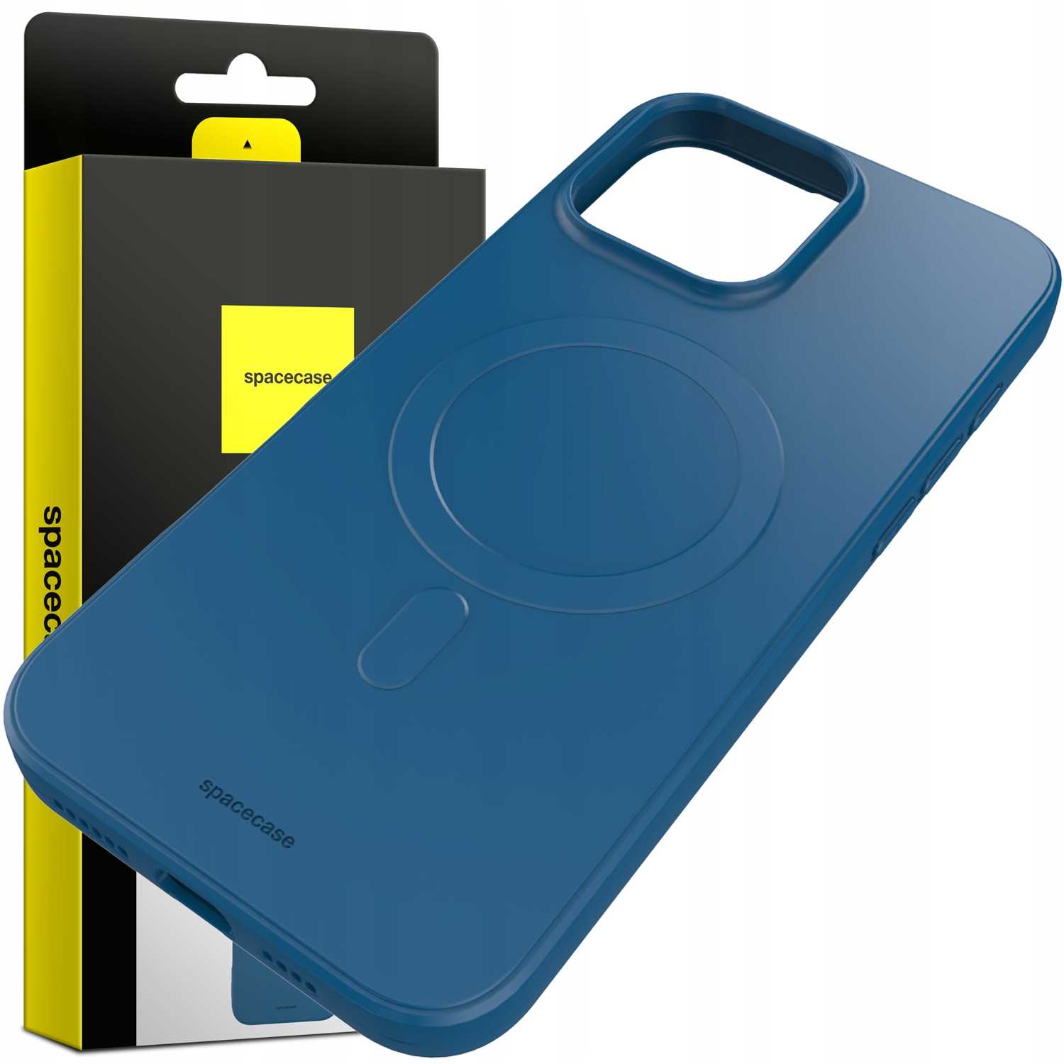 Spacecase Silicone Magnetic Case iPhone 16 Pro Max blue